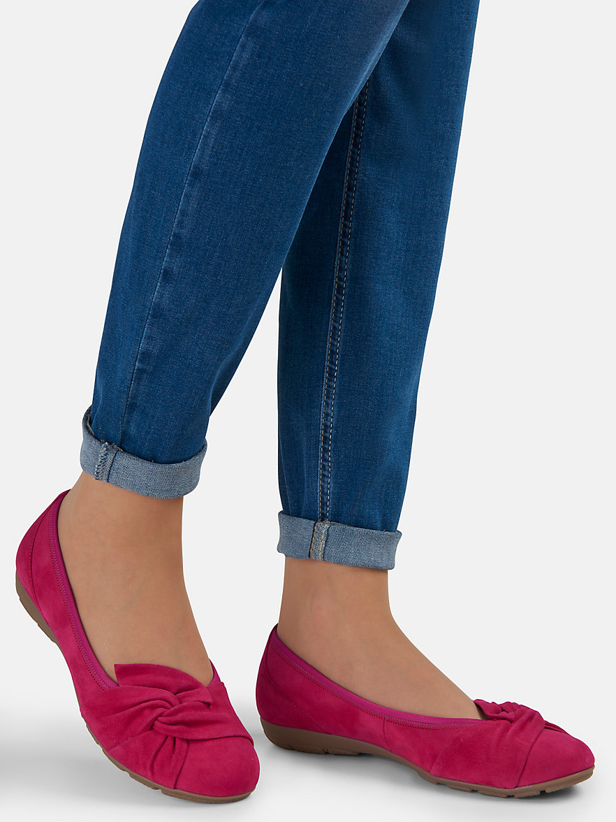 gabor frost ballerina pumps