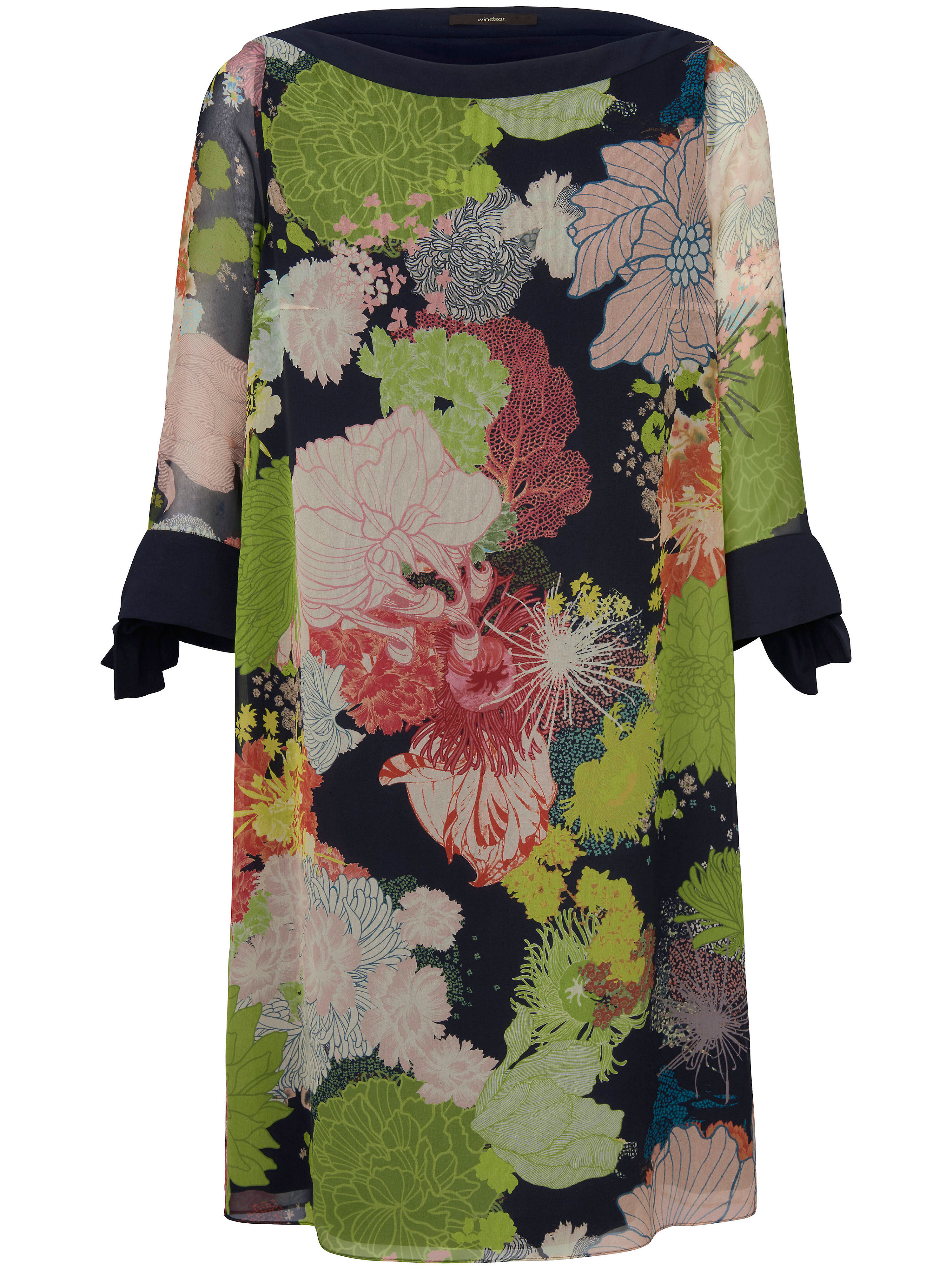 Jurk Met 34 Mouwen Van Windsor Multicolour windsor kopen in de aanbieding