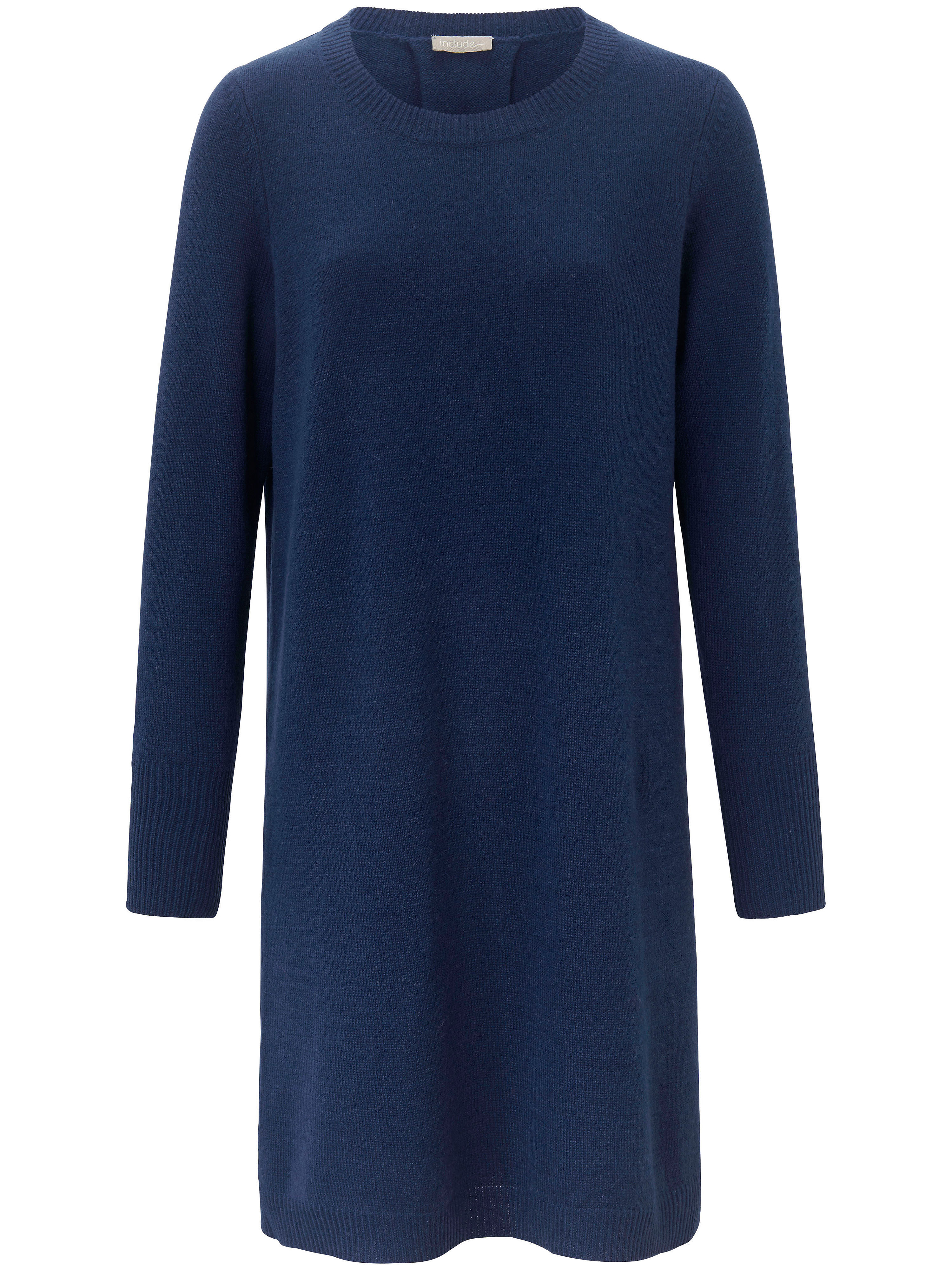 Tricotjurk Van 100 Kasjmier Include Blauw include kopen in de aanbieding