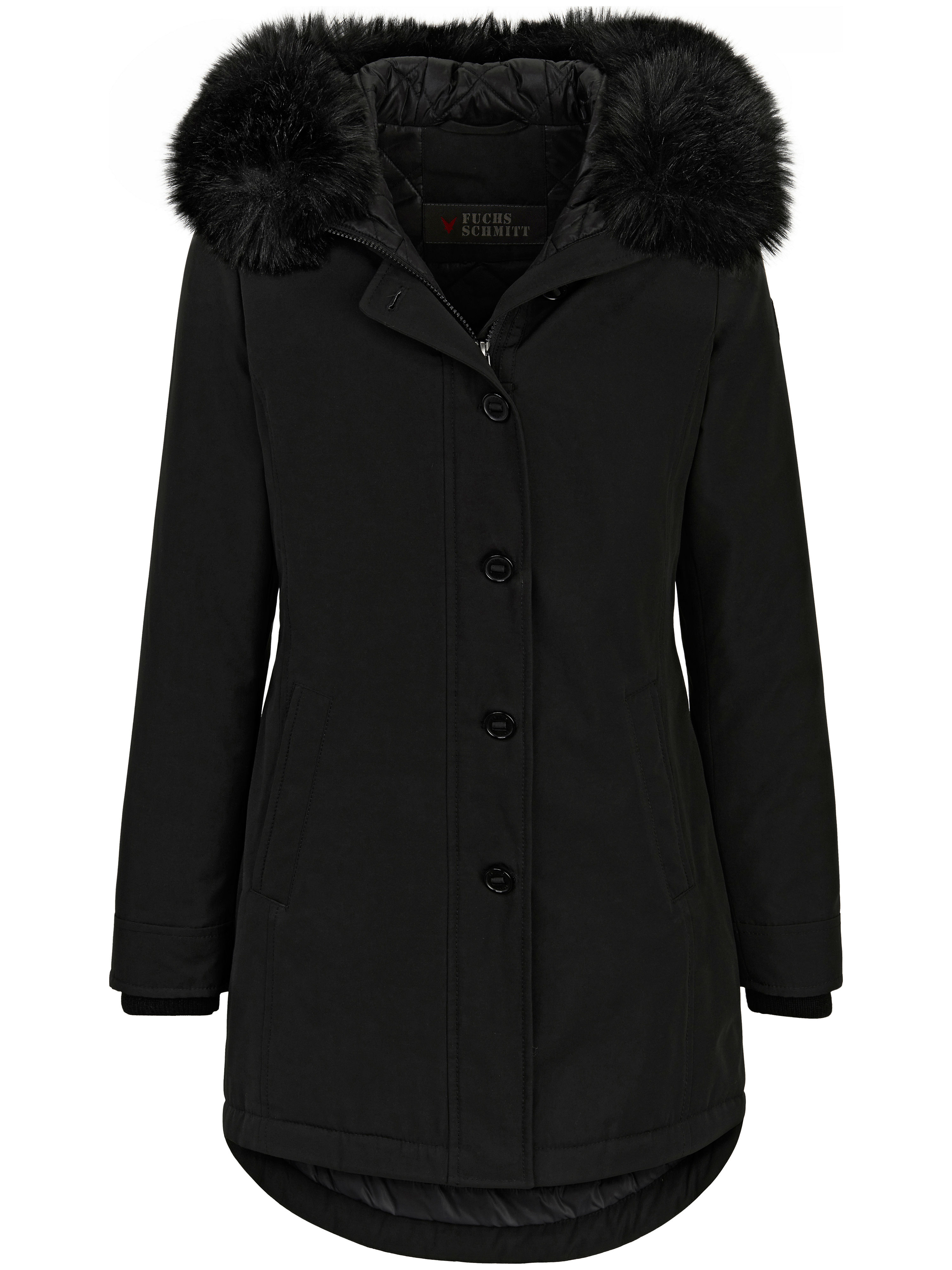 Jas In Parkastijl Van Fuchs Schmitt Zwart fuchs schmitt kopen in de aanbieding Jas In Parkastijl Van Fuchs Schmitt Zwart fuchs schmitt kopen in de aanbieding