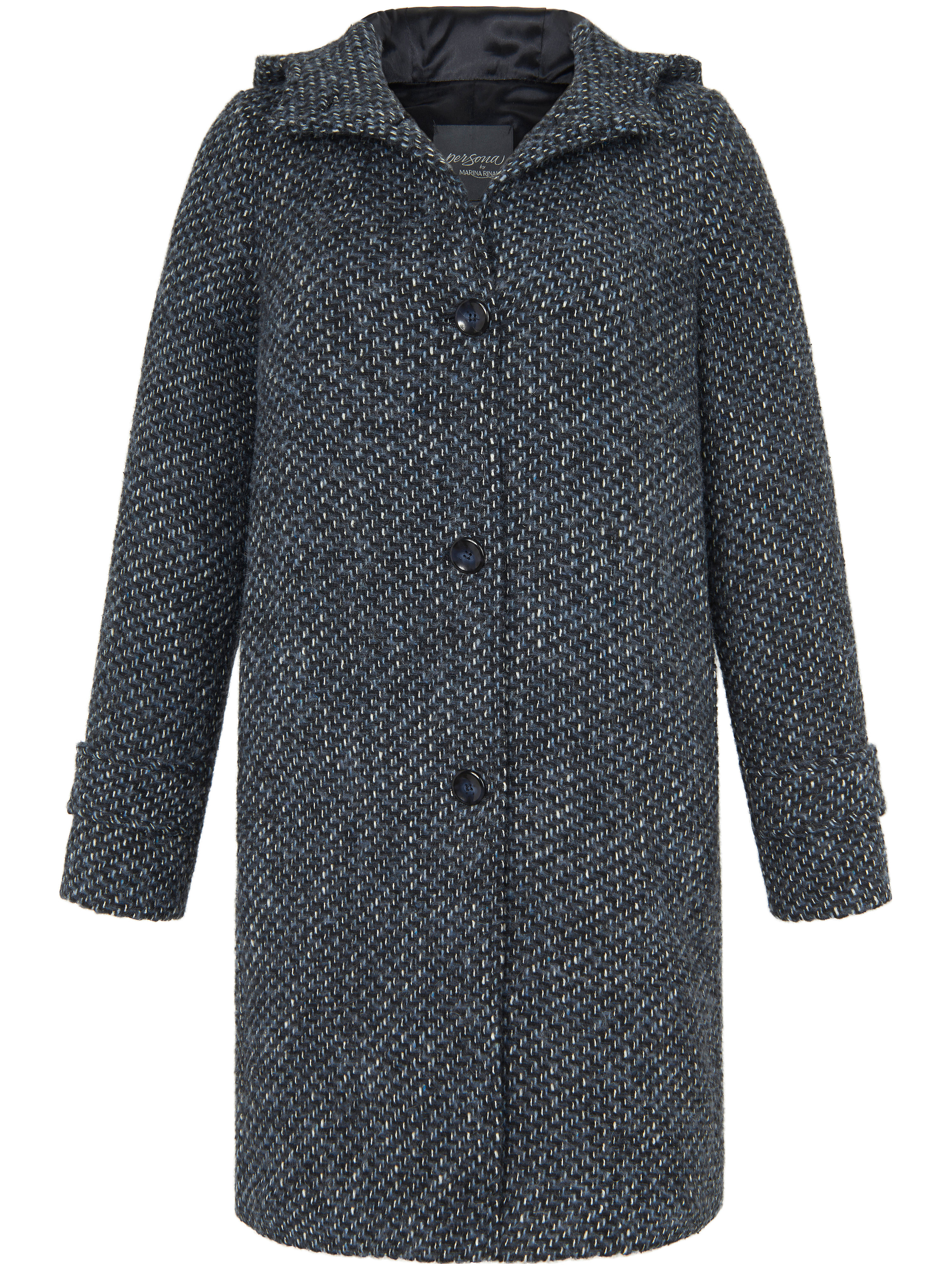 Jas Met Capuchon Van Persona By Marina Rinaldi Blauw persona by marina rinaldi kopen in de aanbieding Jas Met Capuchon Van Persona By Marina Rinaldi Blauw persona by marina rinaldi kopen in de aanbieding