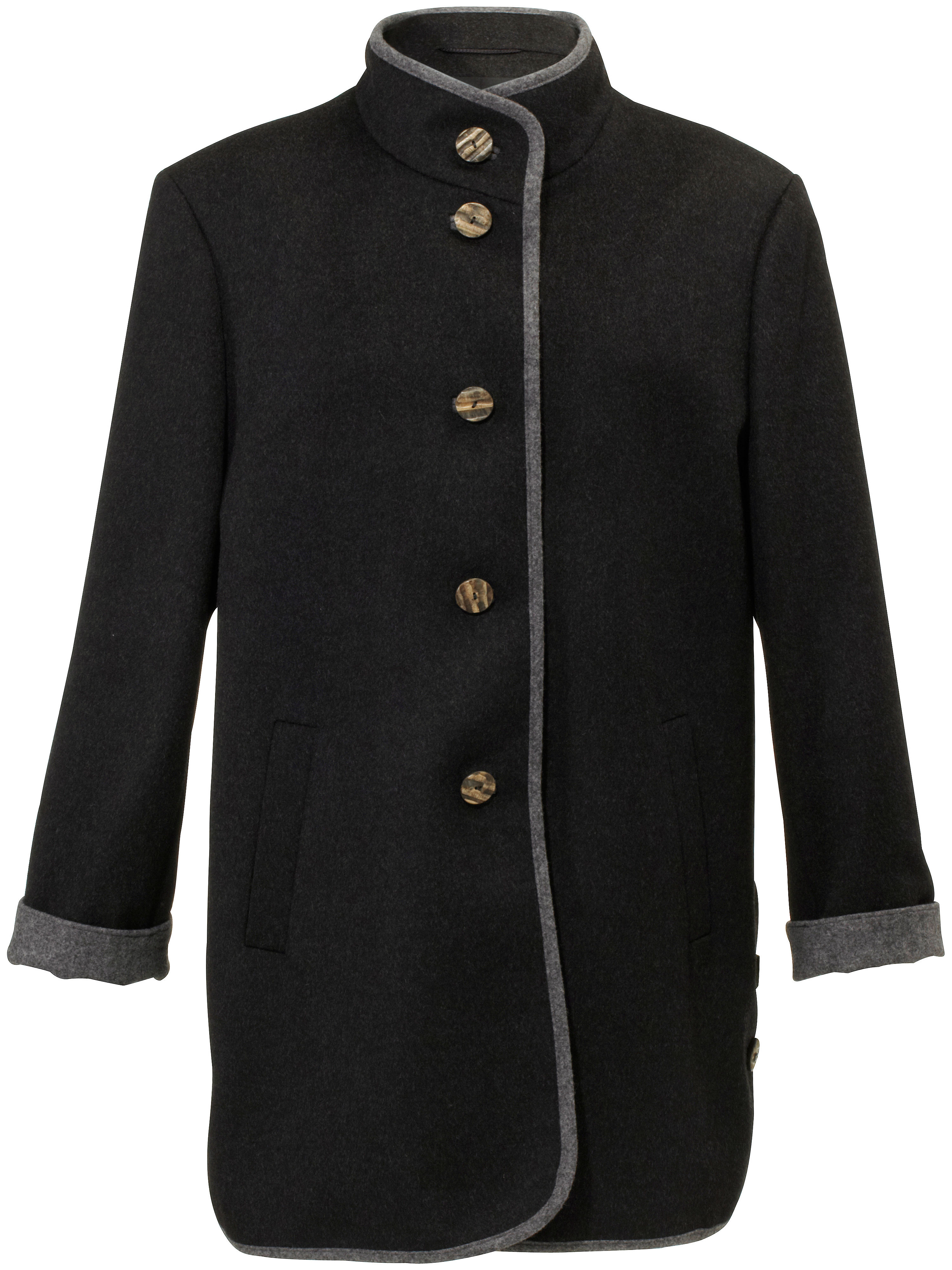 Loden Jas Van Peter Hahn Grijs peter hahn kopen in de aanbieding Loden Jas Van Peter Hahn Grijs peter hahn kopen in de aanbieding