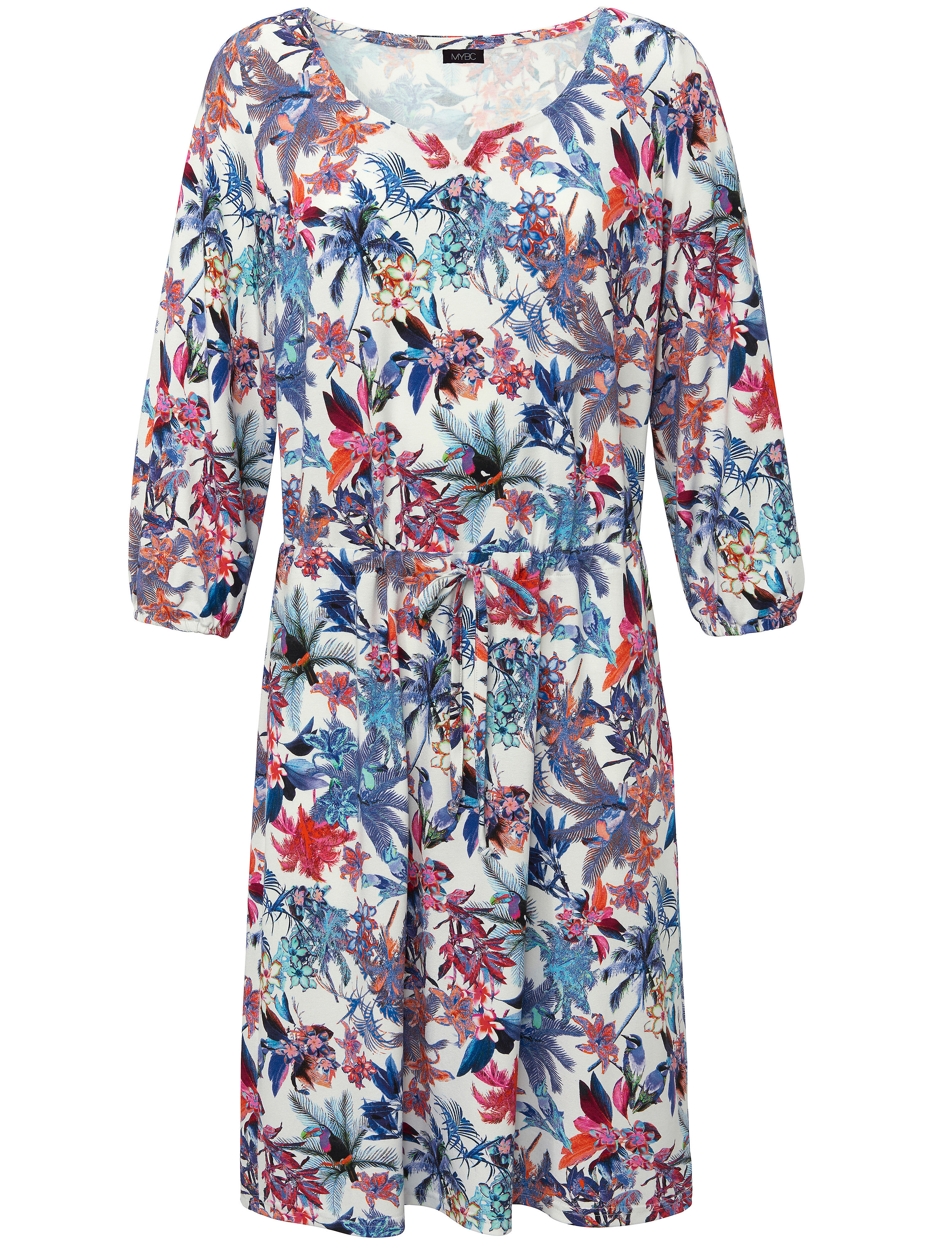 La robe manches 3/4 MYBC multicolore taille 48