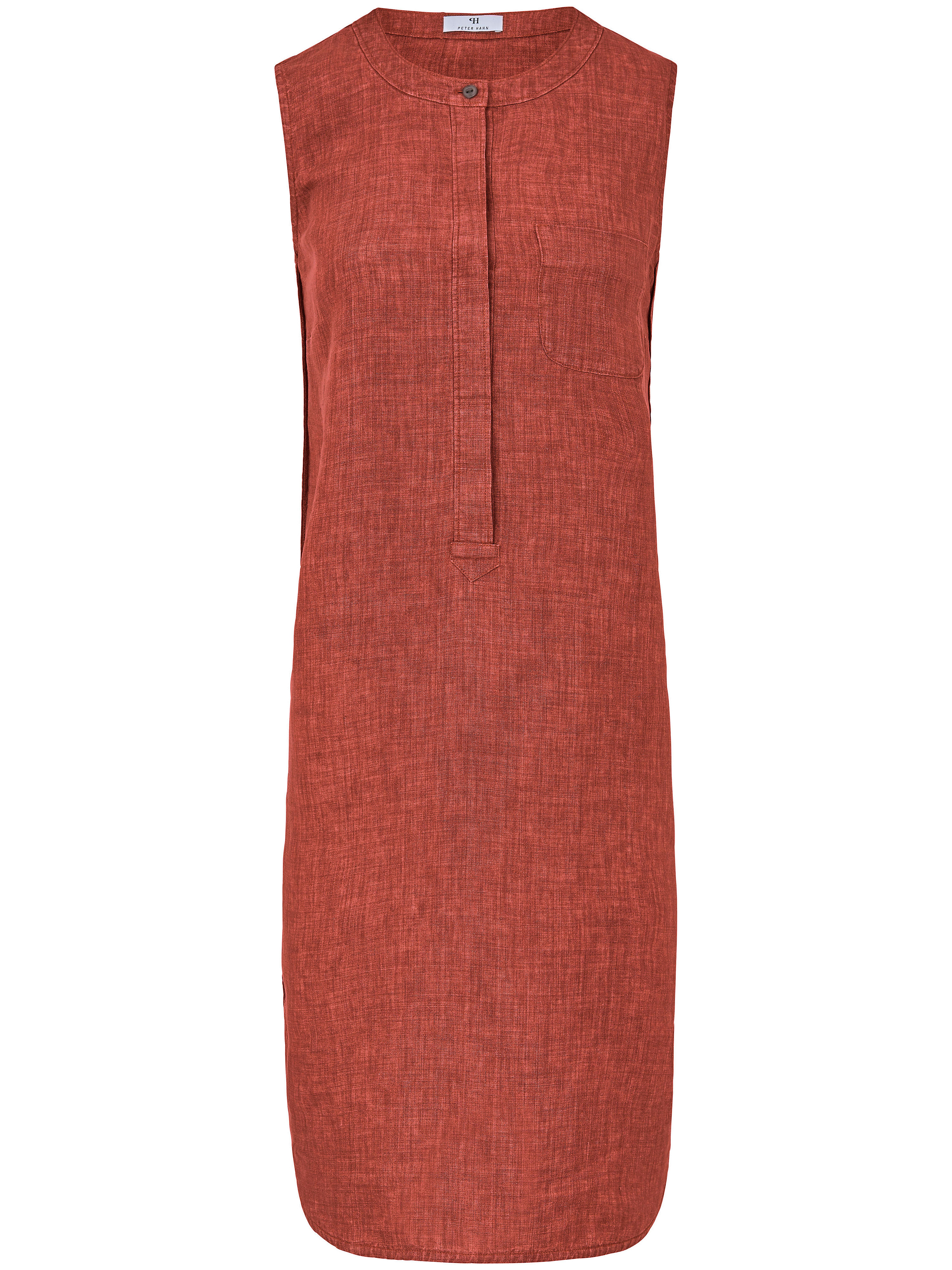 Jurk Van 100 Linnen Peter Hahn Oranje peter hahn kopen in de aanbieding