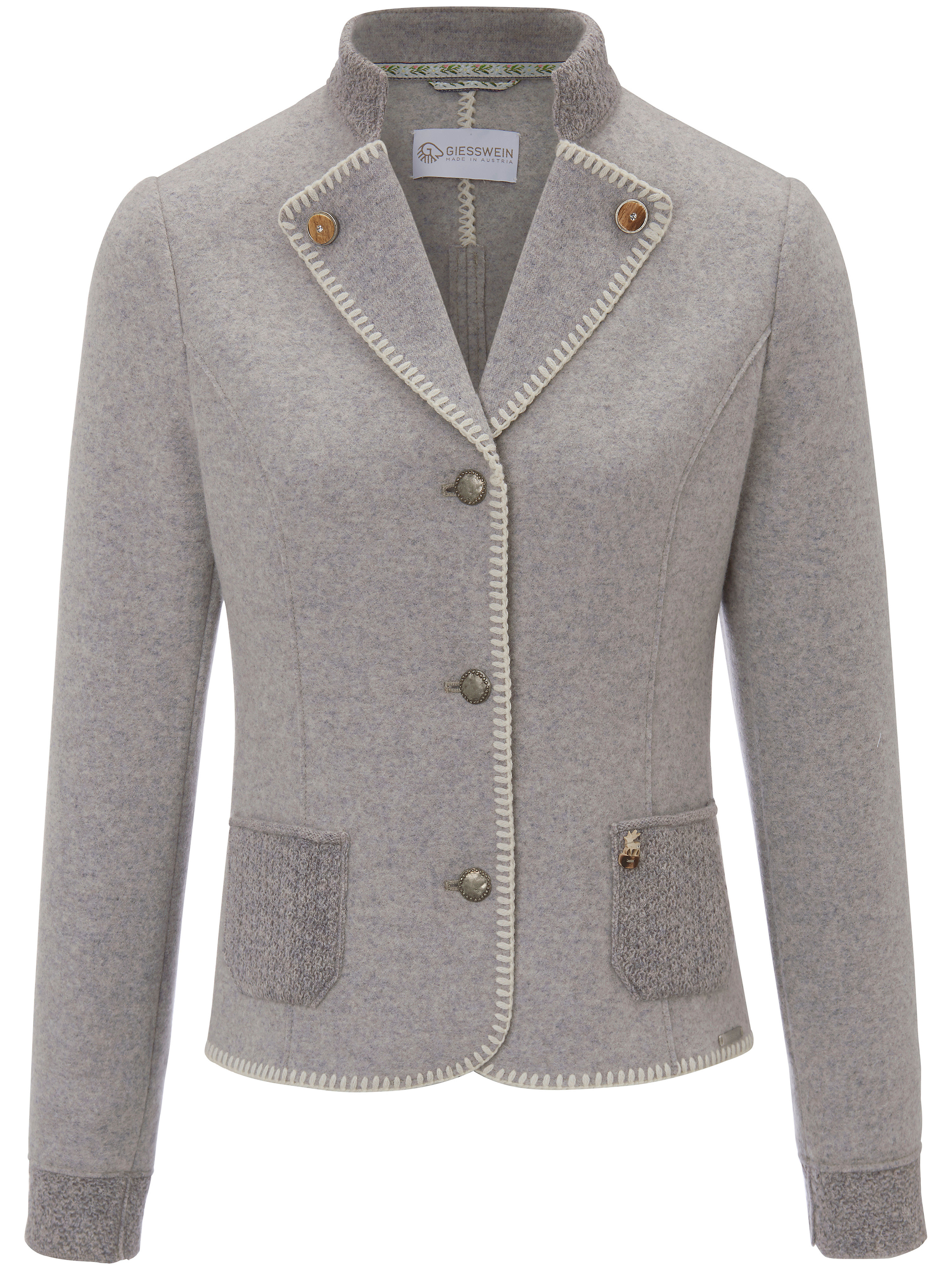 Walkjasje Van Giesswein Grijs giesswein kopen in de aanbieding