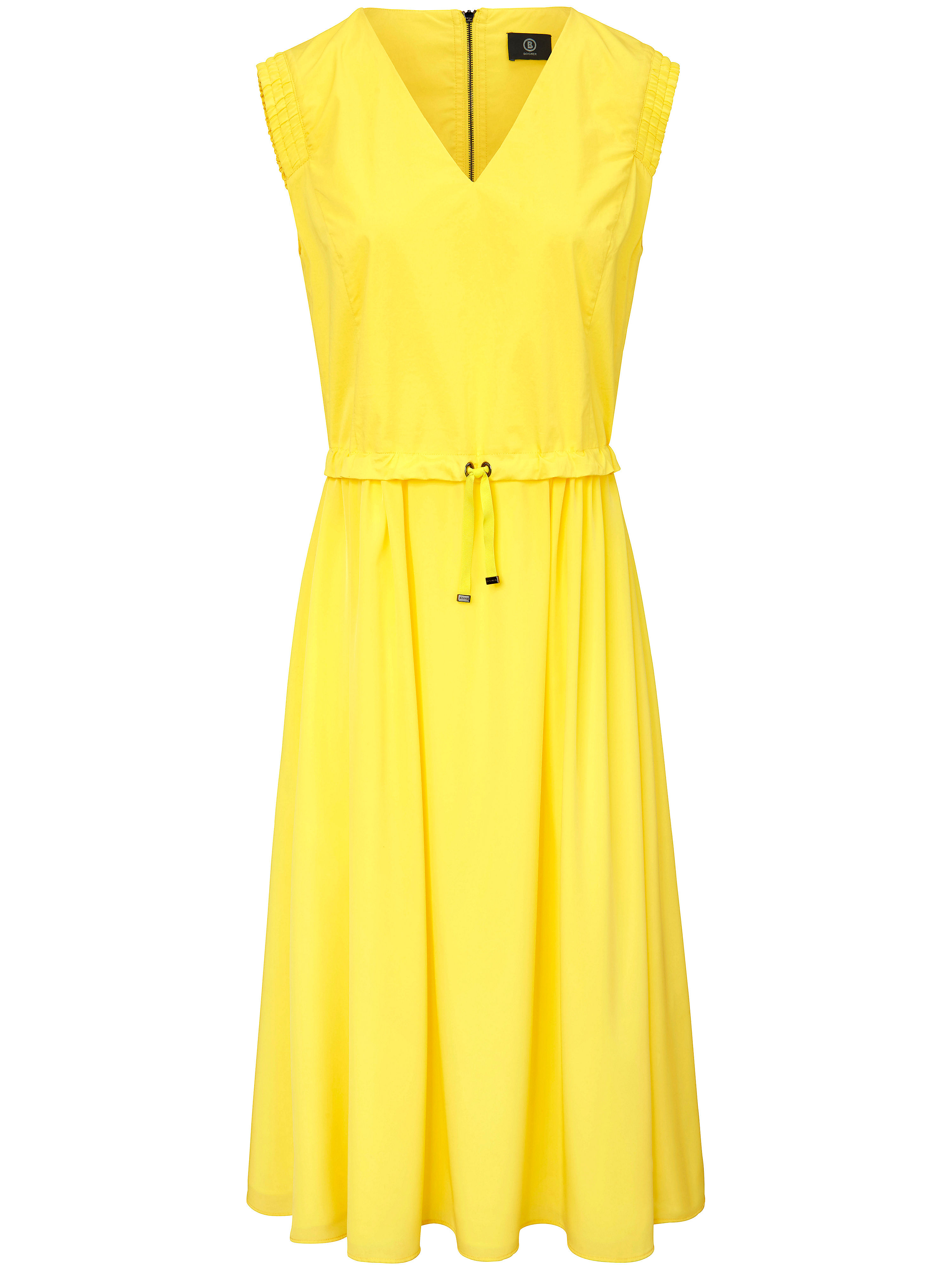 Mouwloze Jurk Met V Hals Van Bogner Geel bogner kopen in de aanbieding