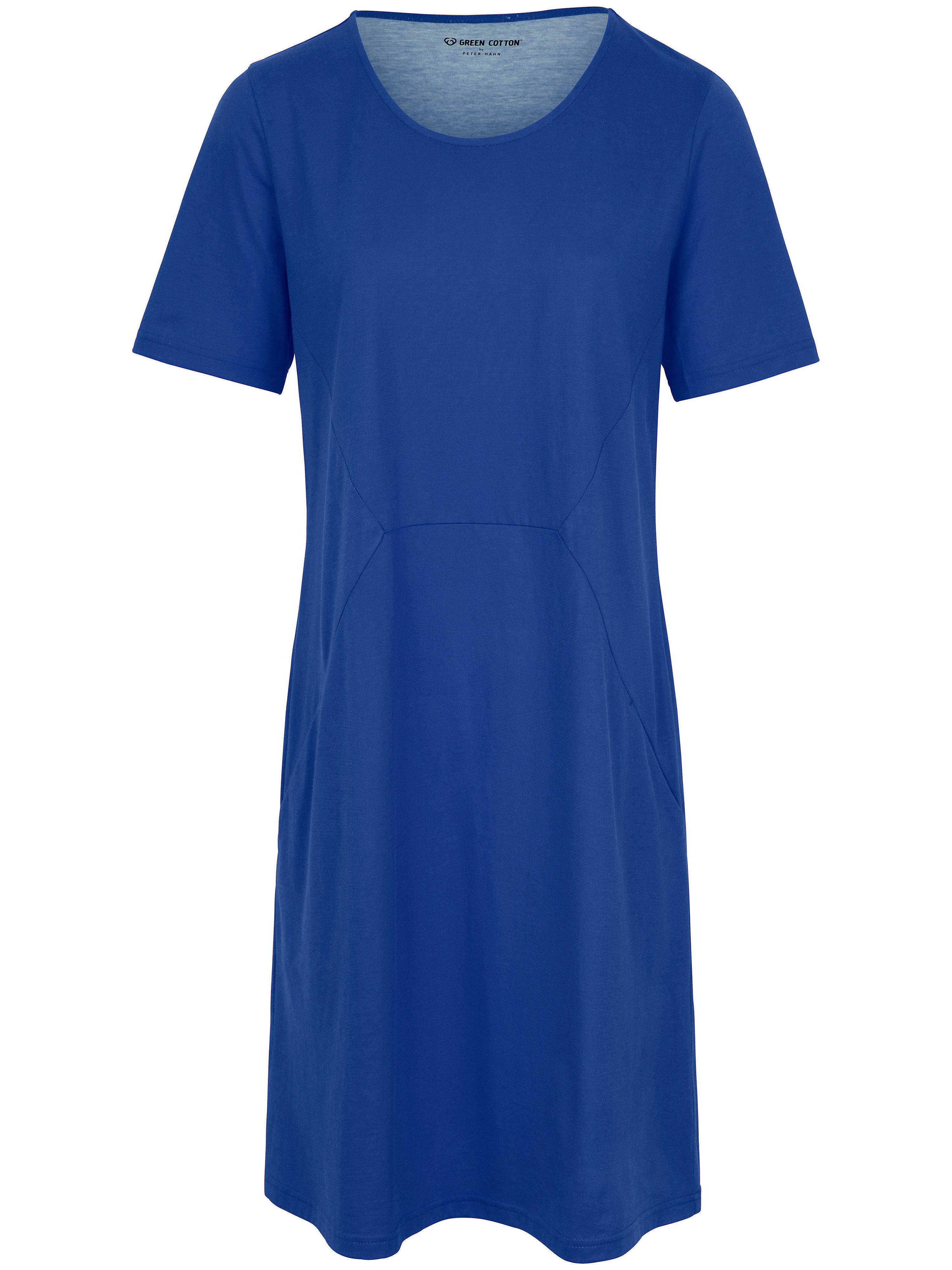 La robe jersey, manches courtes Green Cotton bleu taille 40