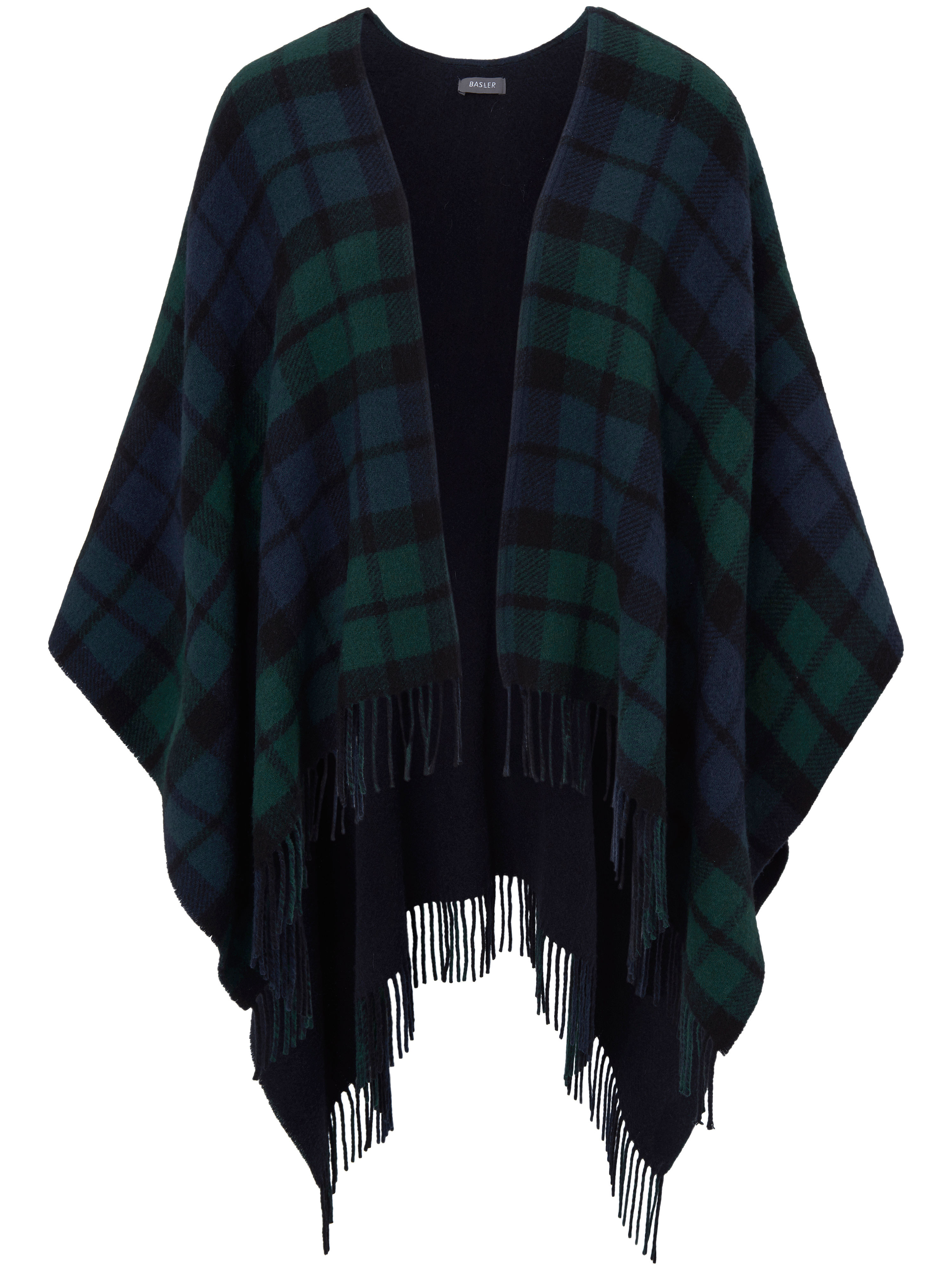 La cape 100% laine Basler multicolore