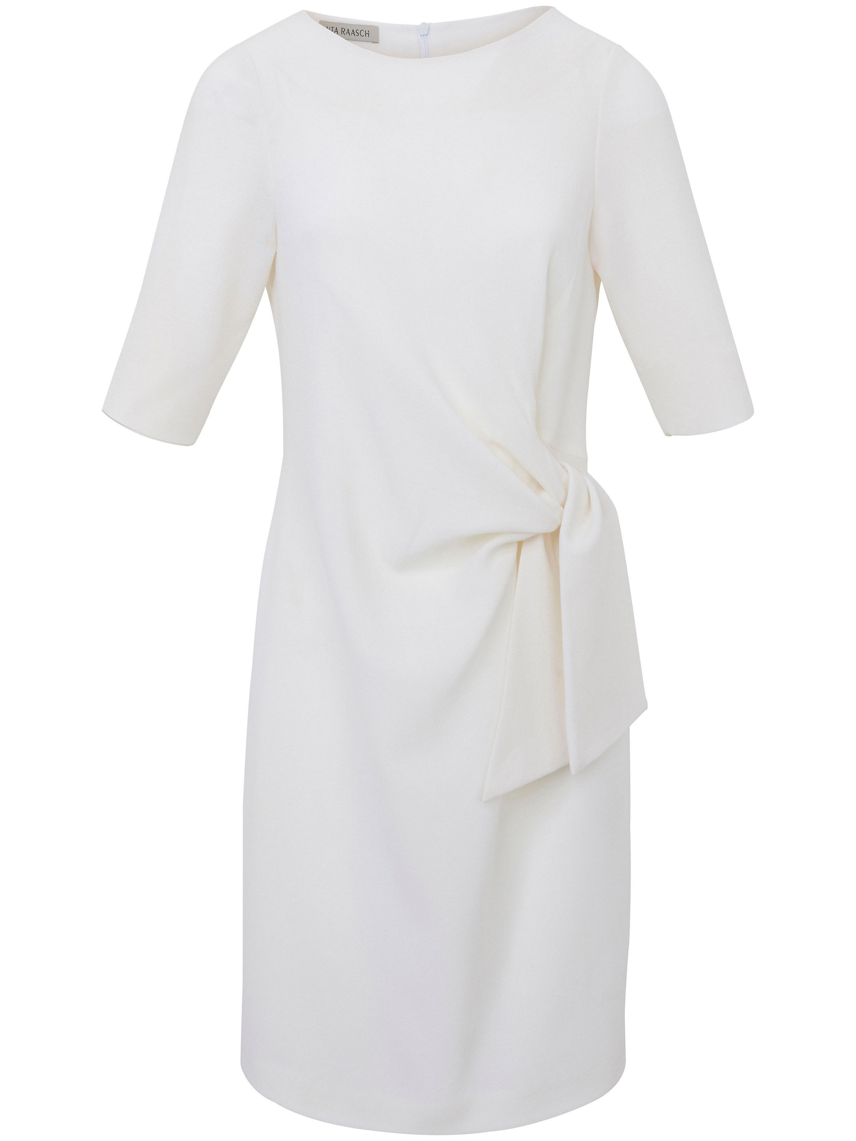 Uta Raasch jurk met 3/4-mouwen wit