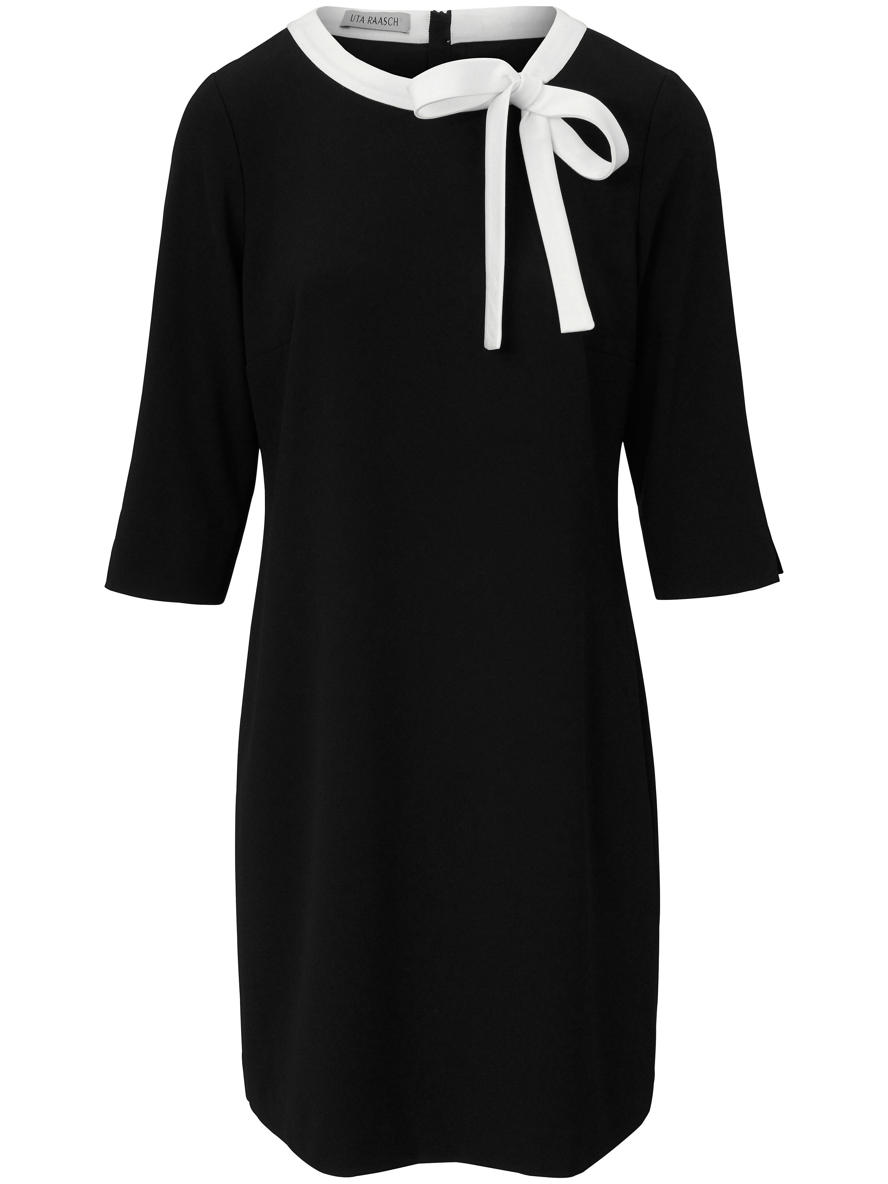 Uta Raasch jurk met 3/4-mouwen zwart