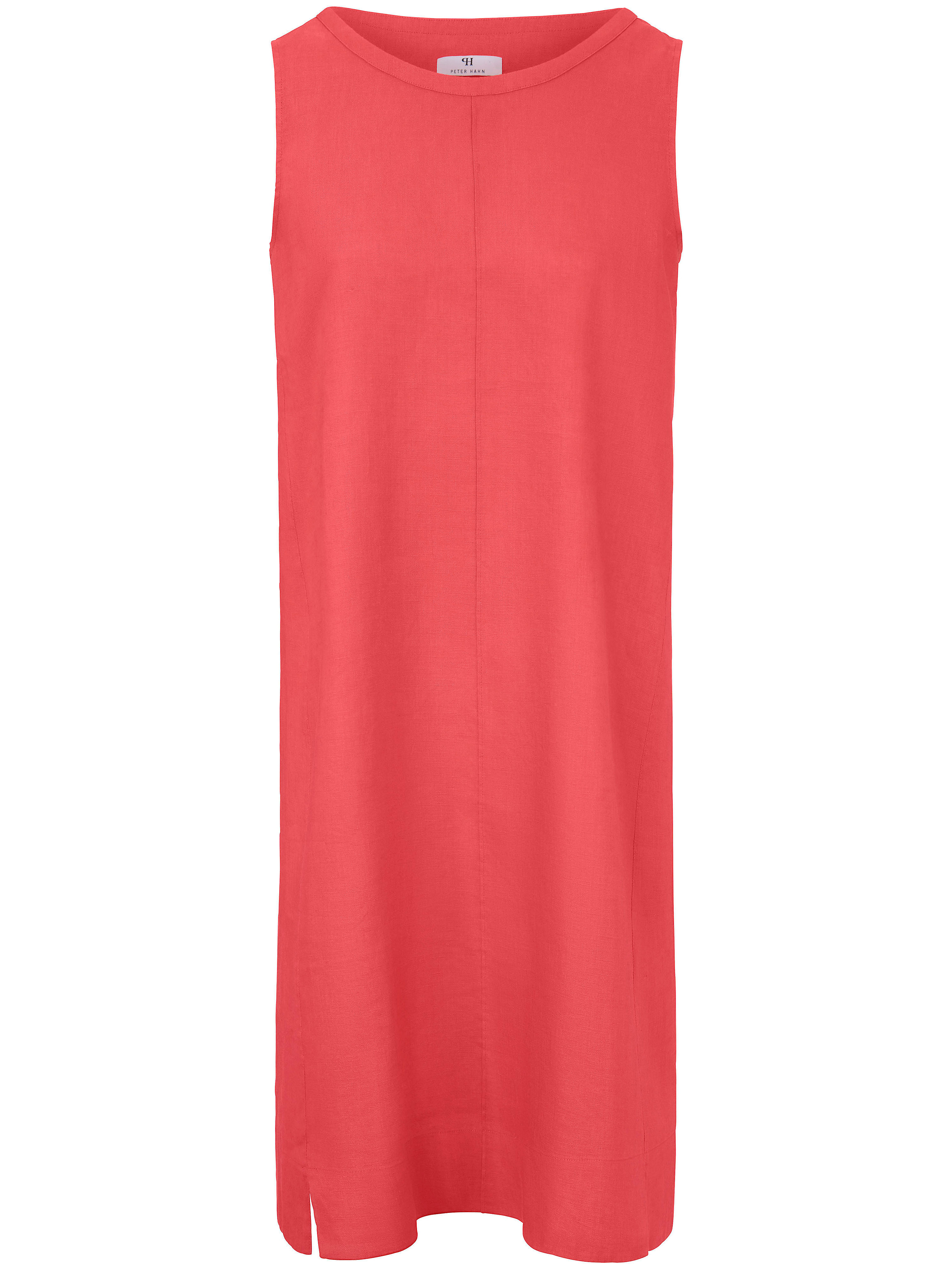 La robe 100% lin Peter Hahn rouge taille 38