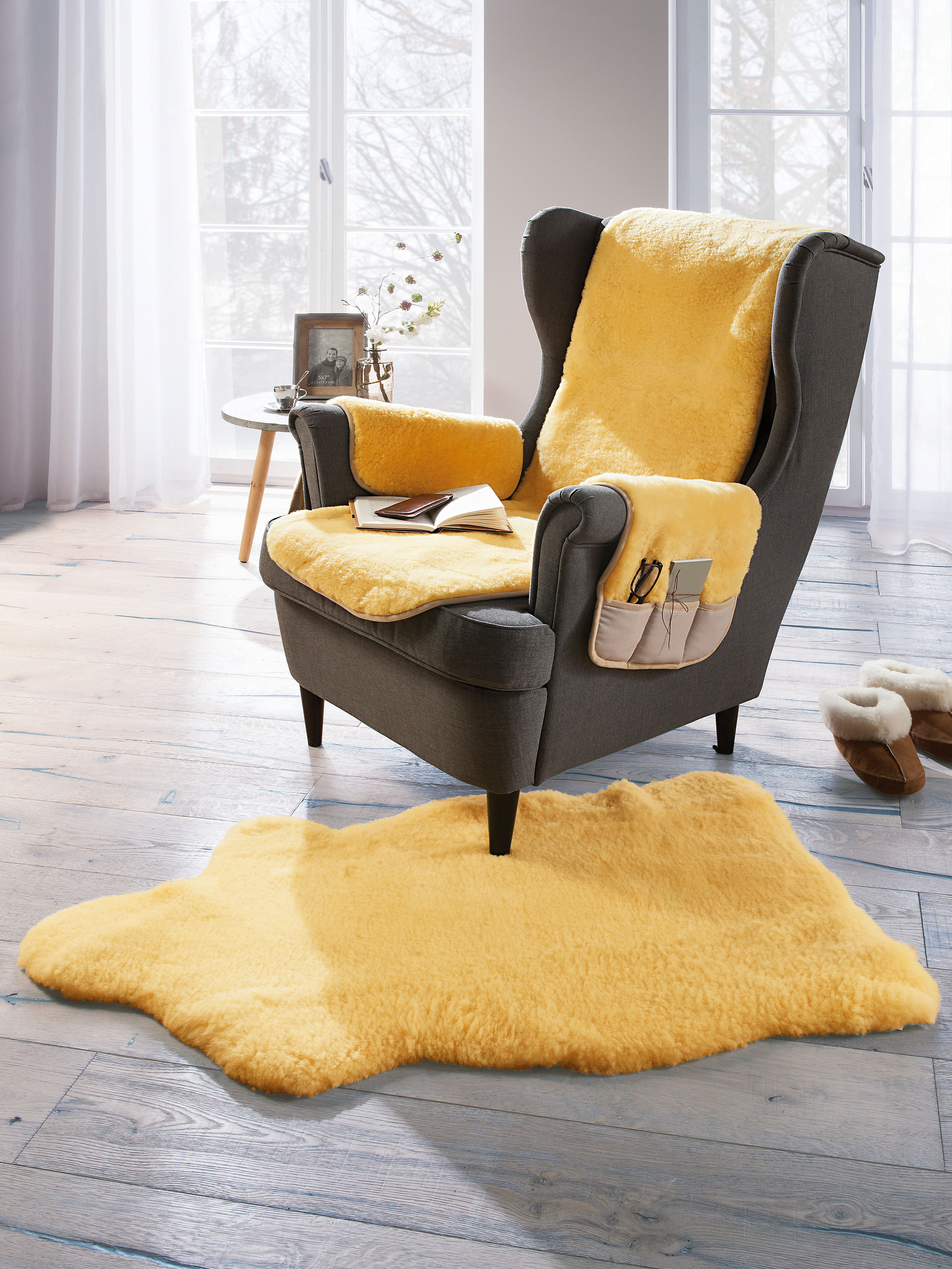 Echte Lamsvacht Van Kaiser Geel kaiser kopen in de aanbieding