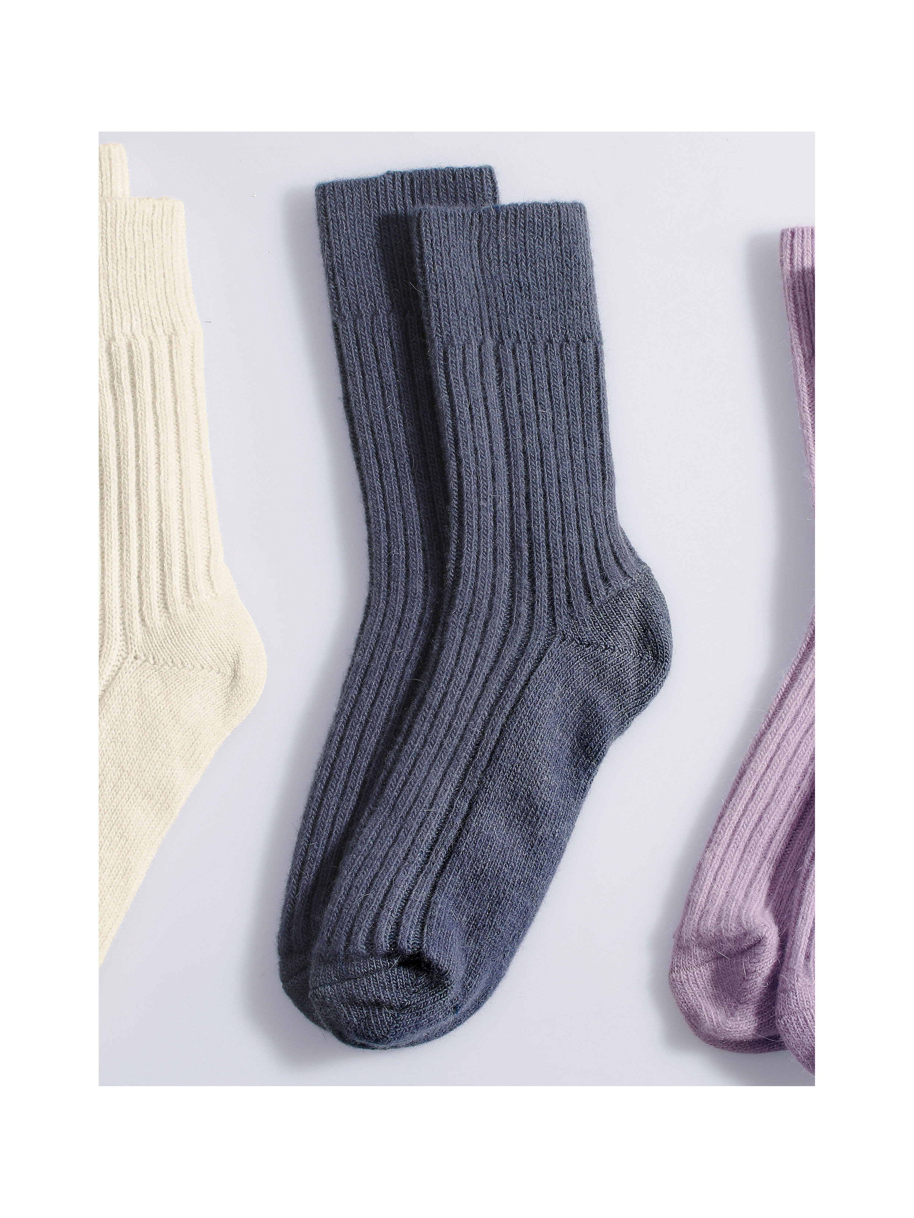 Gebreide Sokken Van Medima Blauw medima kopen in de aanbieding