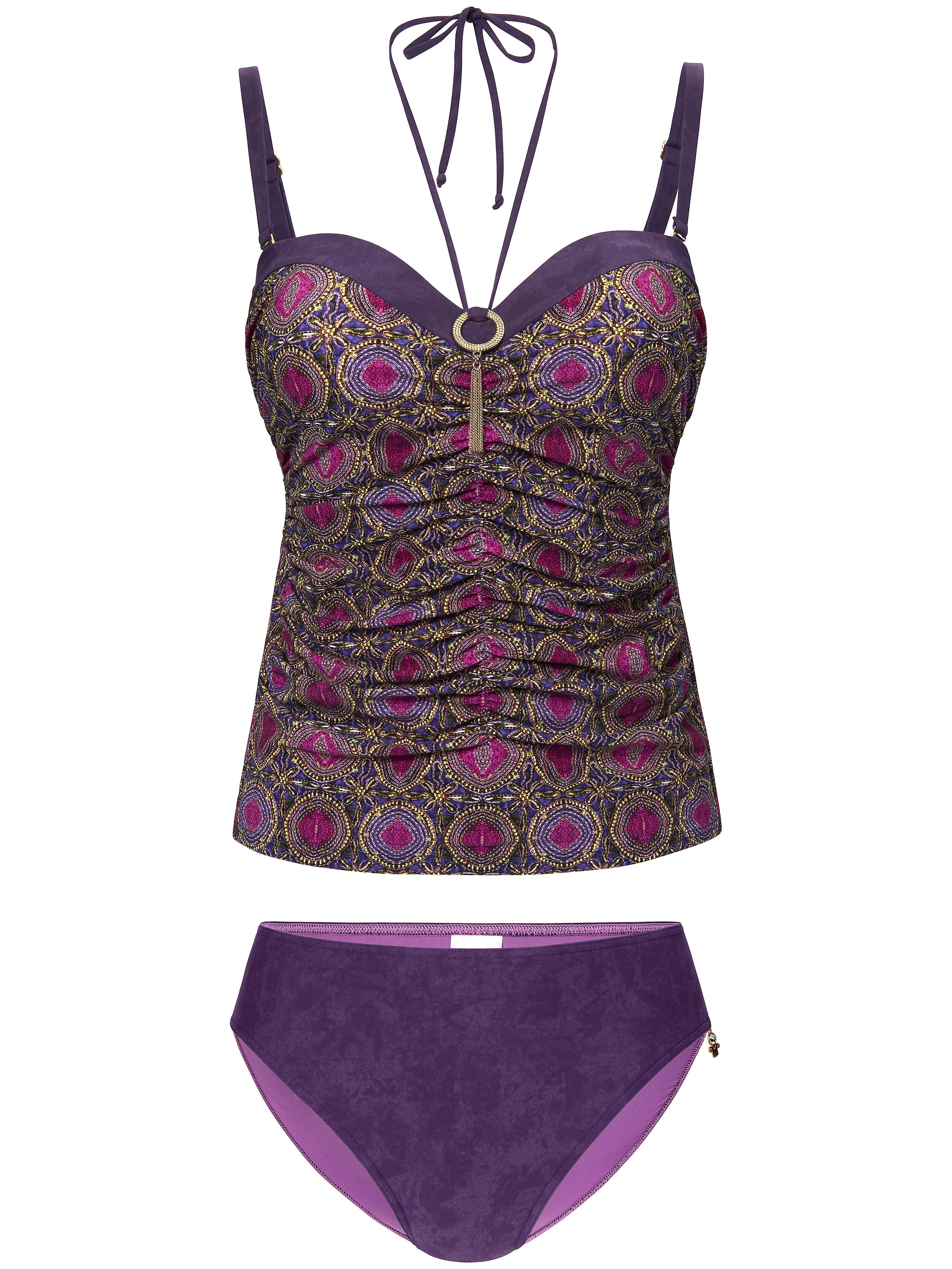 Le tankini Opera multicolore taille 46