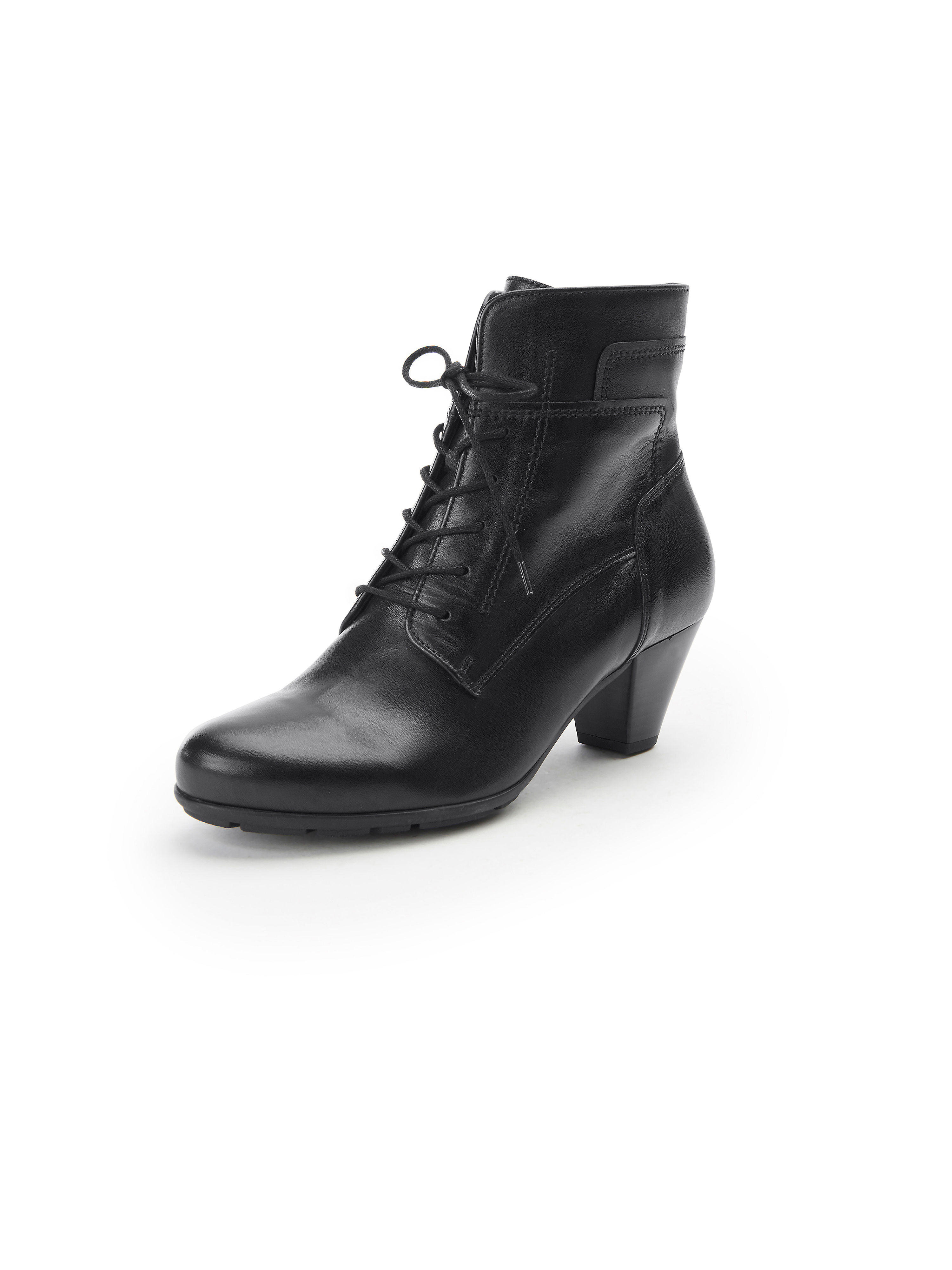 Les bottines cuir nappa Gabor noir taille 38