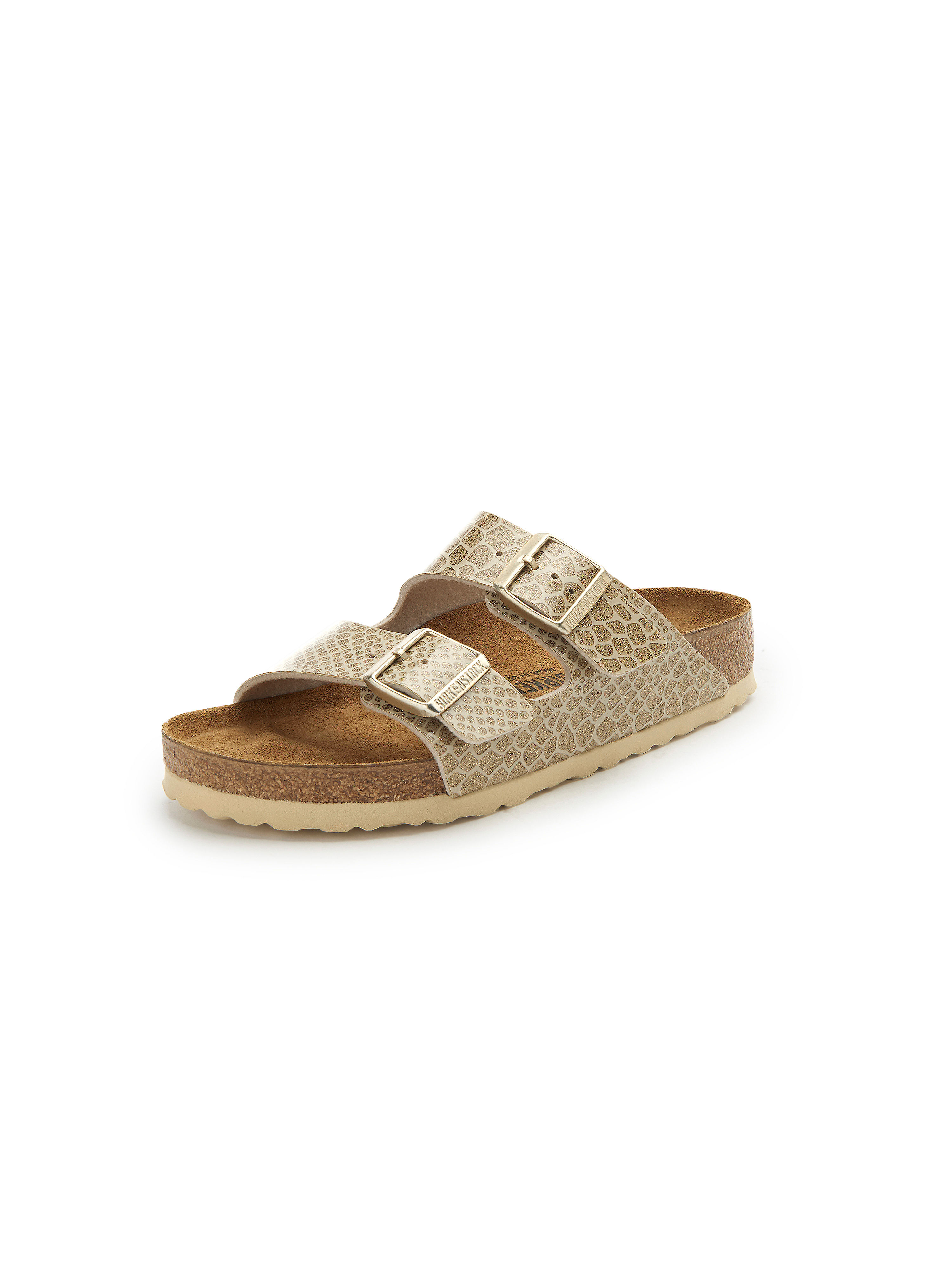 Slippers Arizona Van Birkenstock Goudkleur birkenstock kopen in de aanbieding