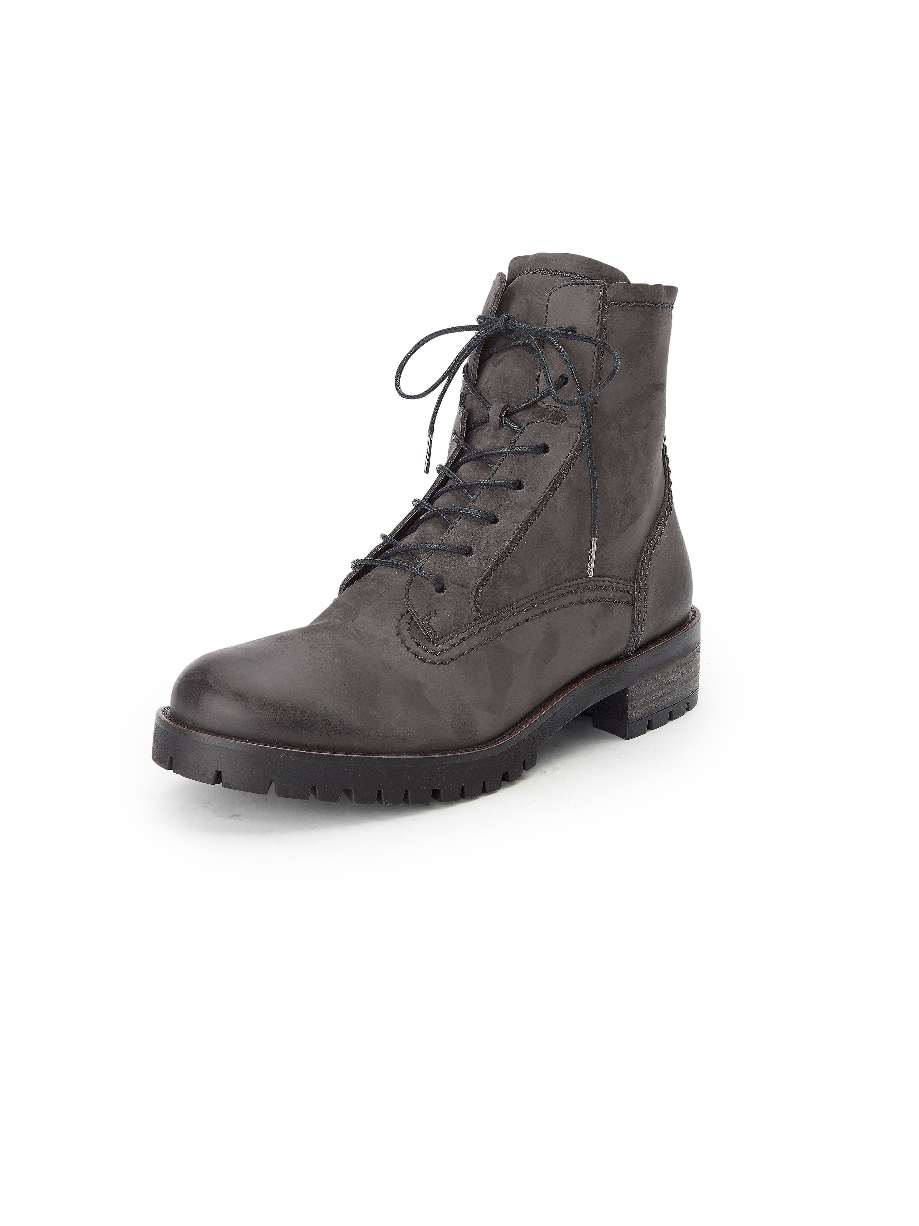 Veterlaarsjes Van 100 Leer Paul Green Grijs paul green kopen in de aanbieding