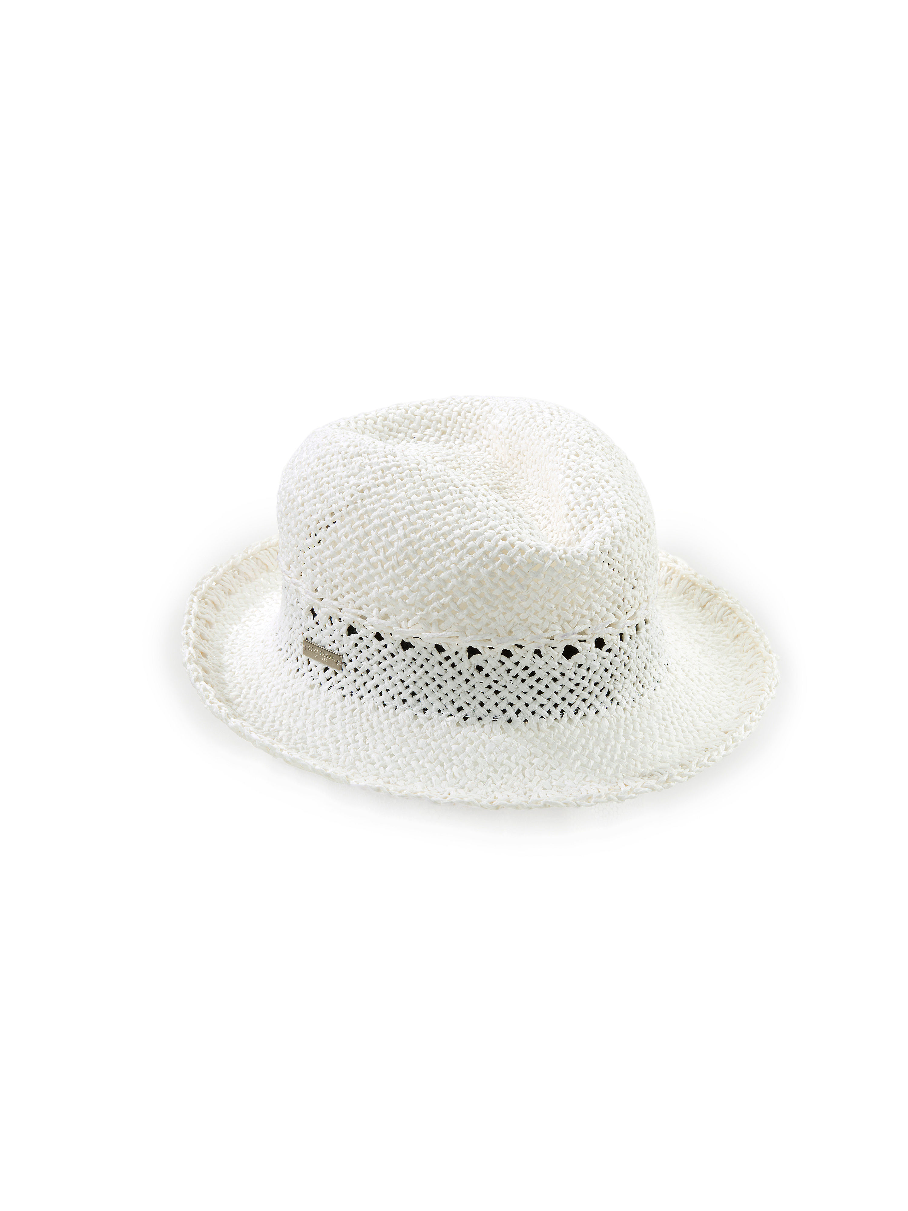 Hoed Van Seeberger Wit seeberger kopen in de aanbieding