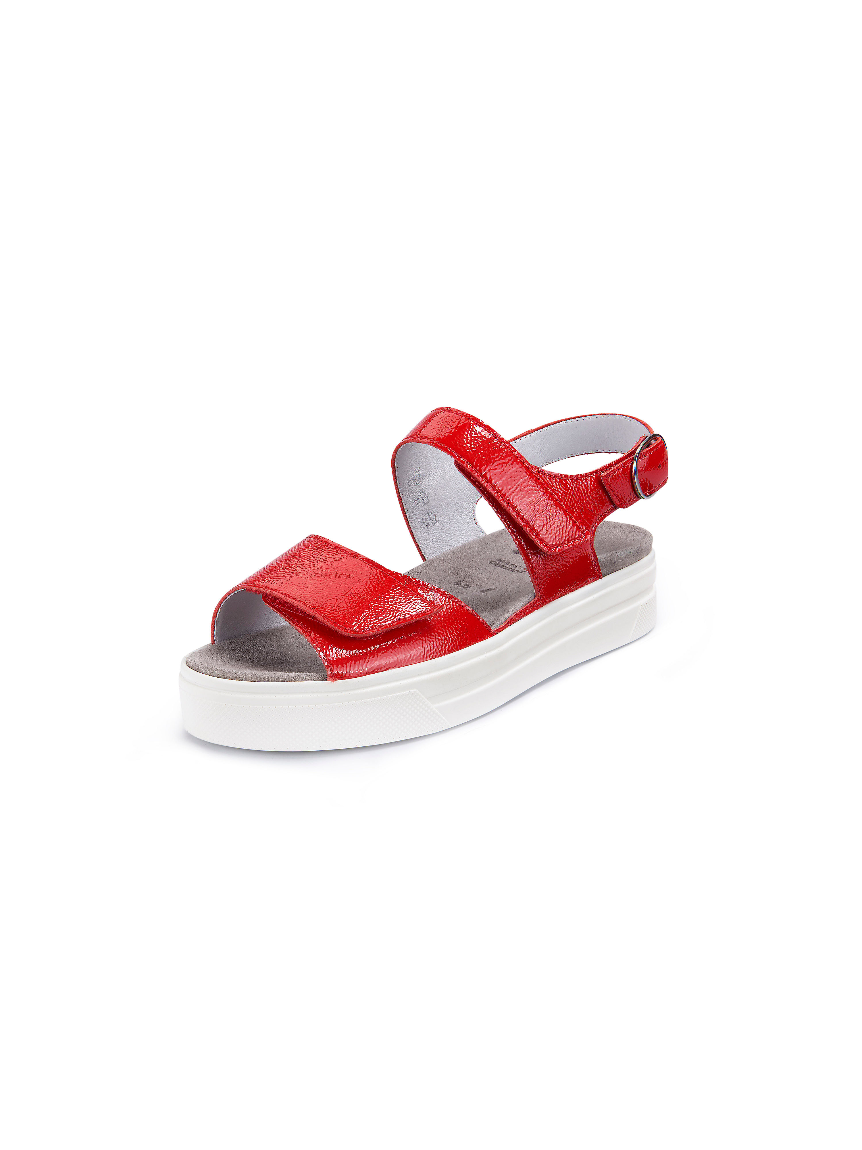 Les sandales Katrin Semler rouge taille 36