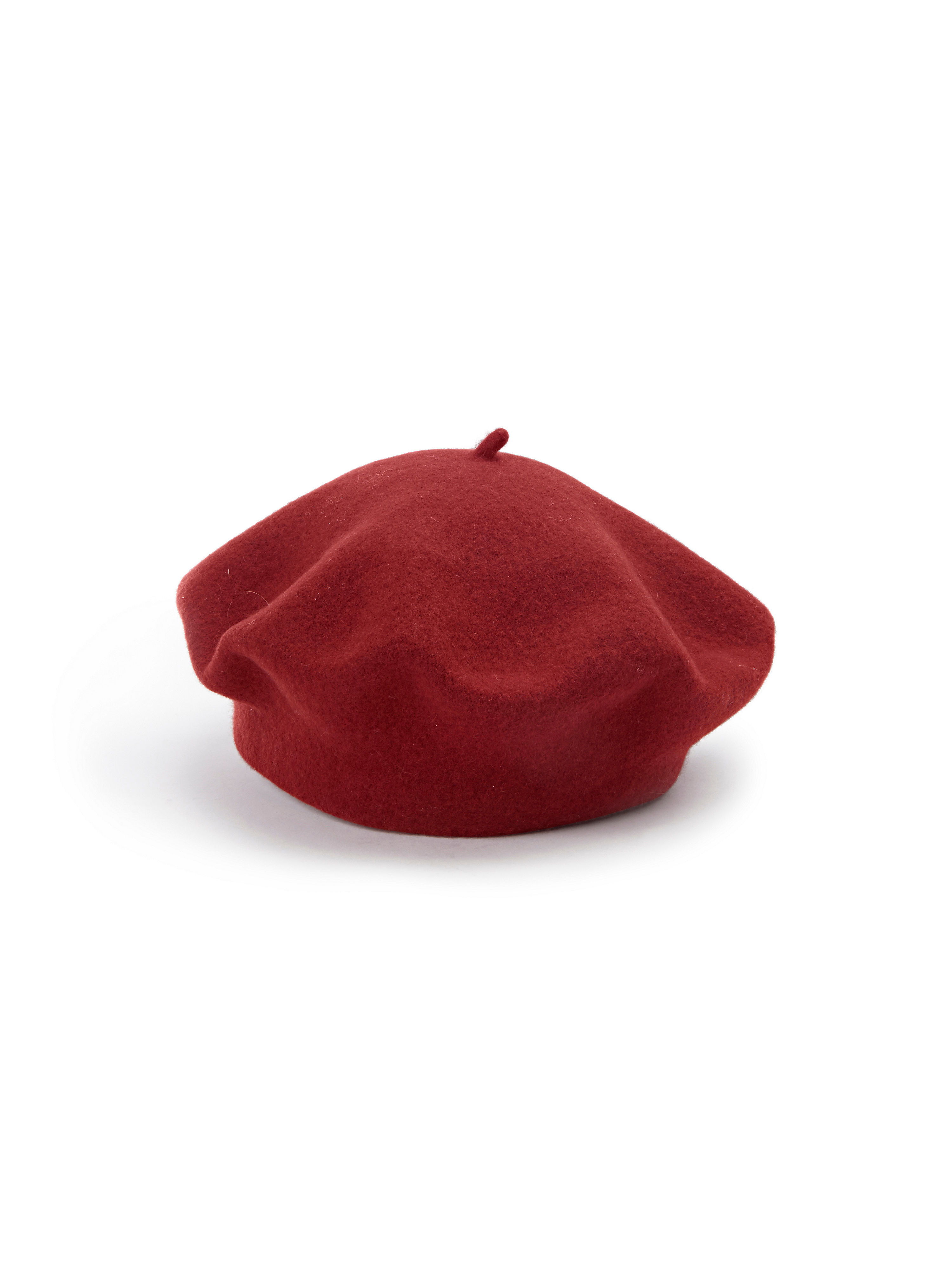 Baret Van 100 Scheerwol Seeberger Rood seeberger kopen in de aanbieding