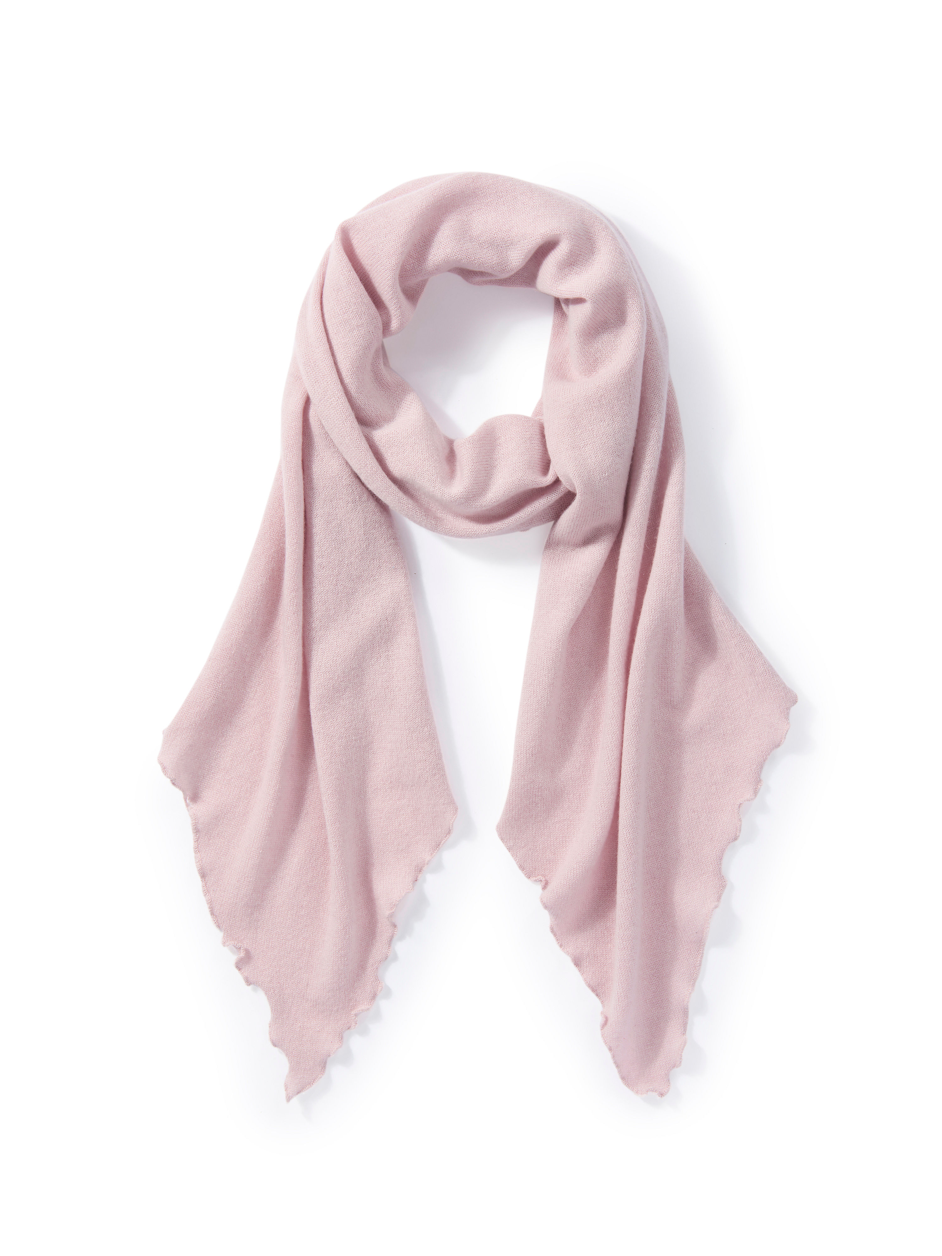 L'écharpe 100% cachemire Peter Hahn Cashmere rose
