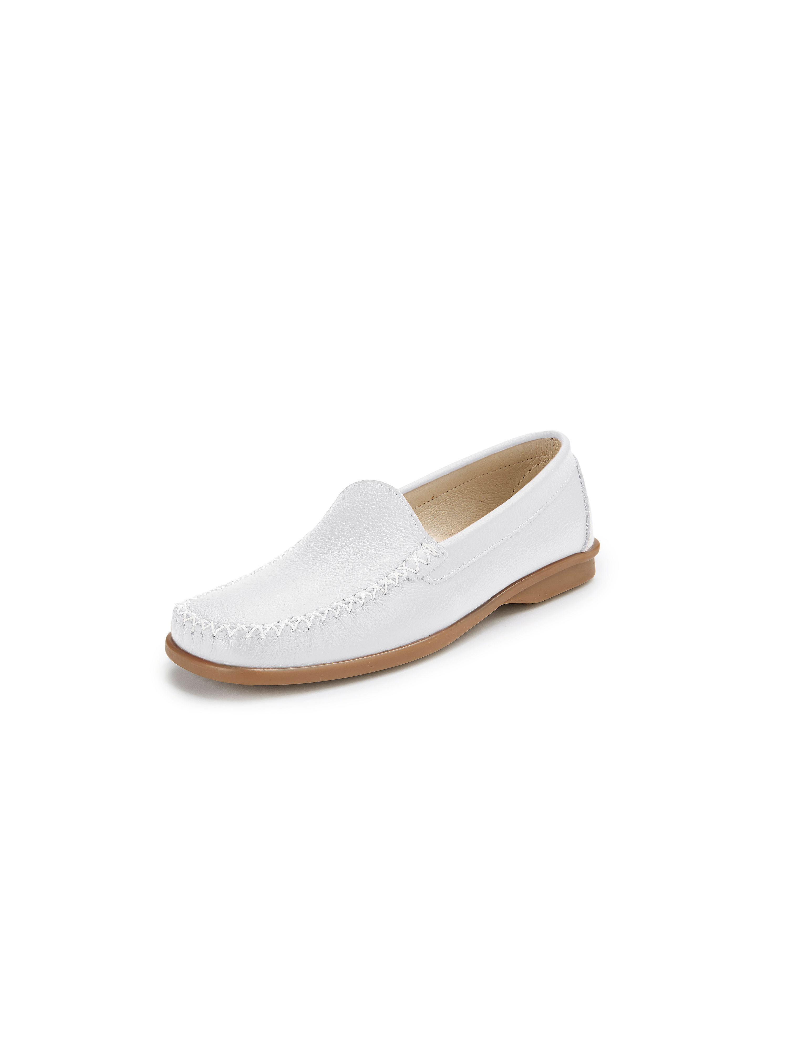 Les mocassins Peter Hahn blanc taille 39