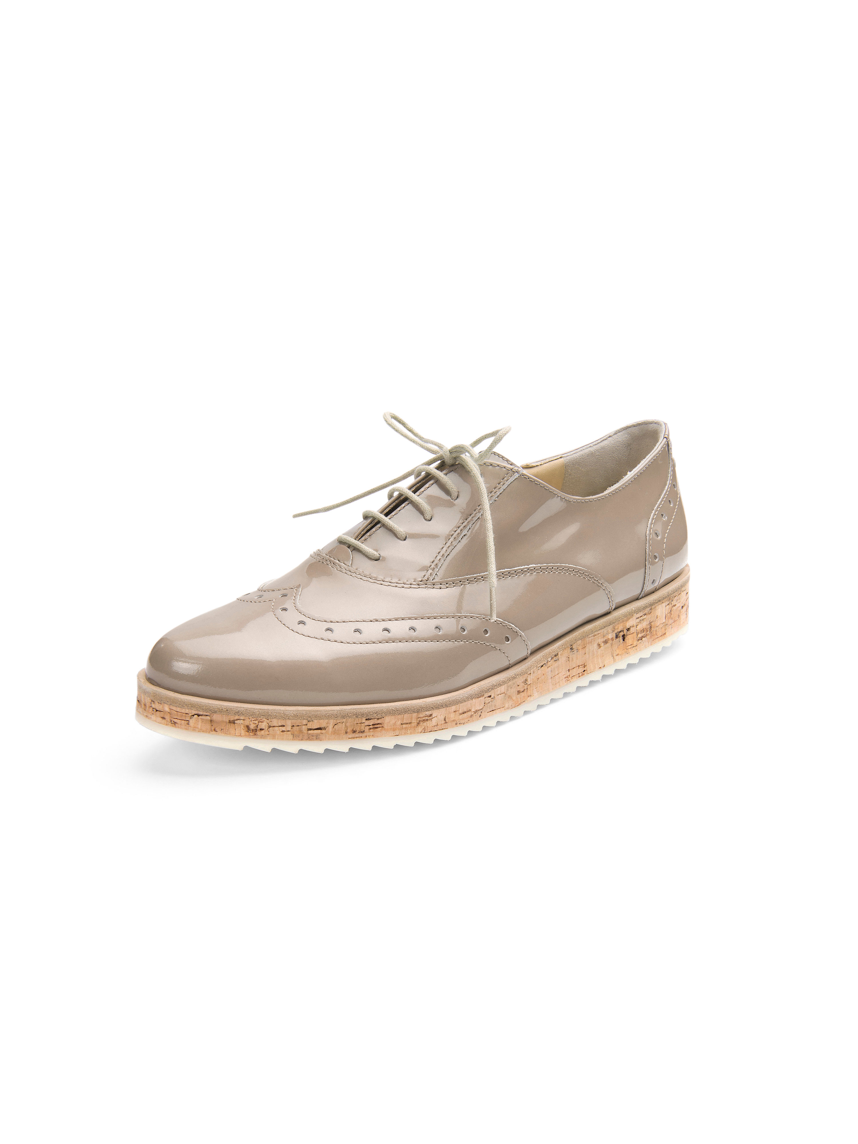 Veterschoenen Van Paul Green Beige paul green kopen in de aanbieding