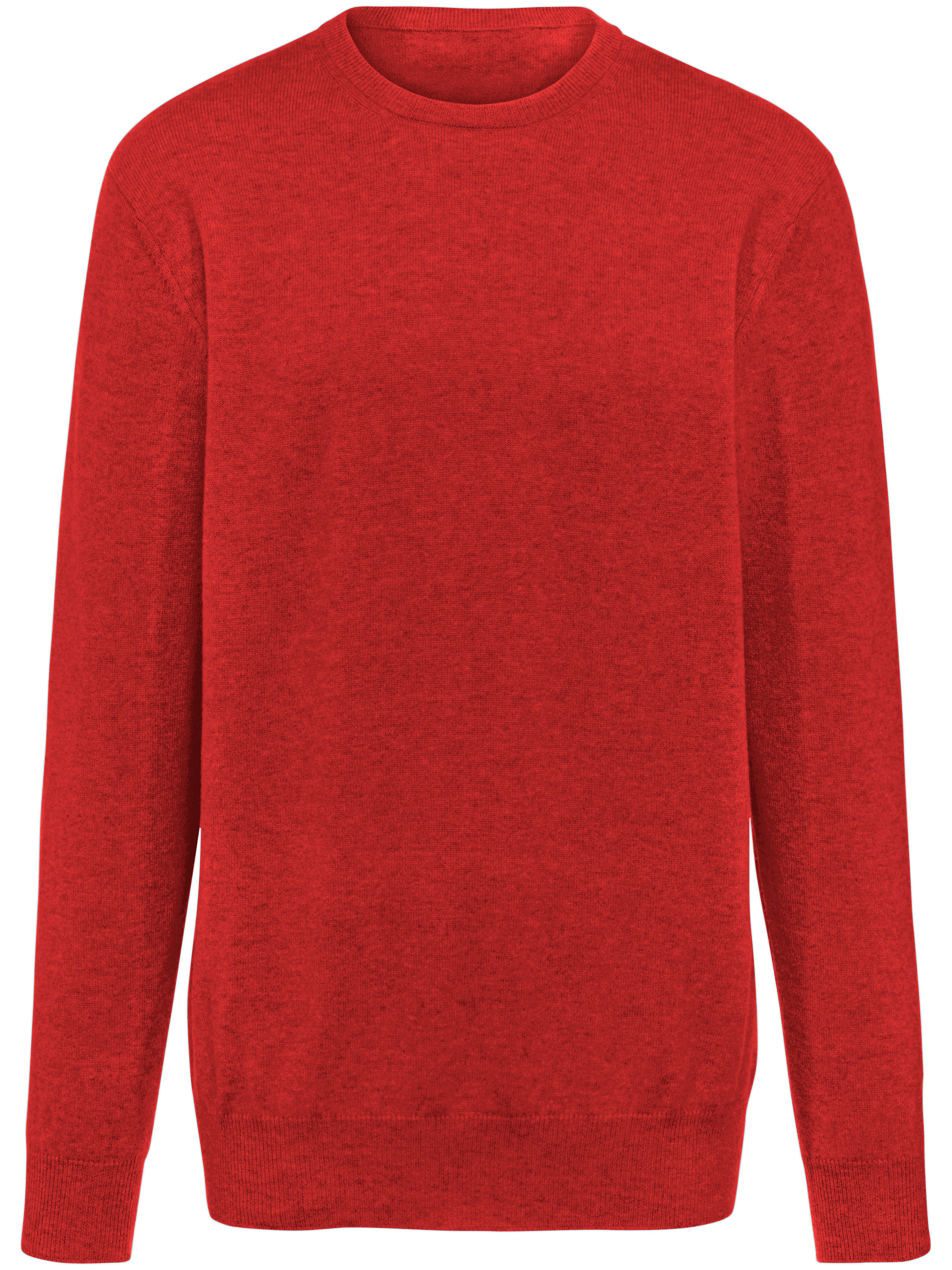 Le pull 100% cachemire modèle Ralph Peter Hahn Cashmere rouge taille 48