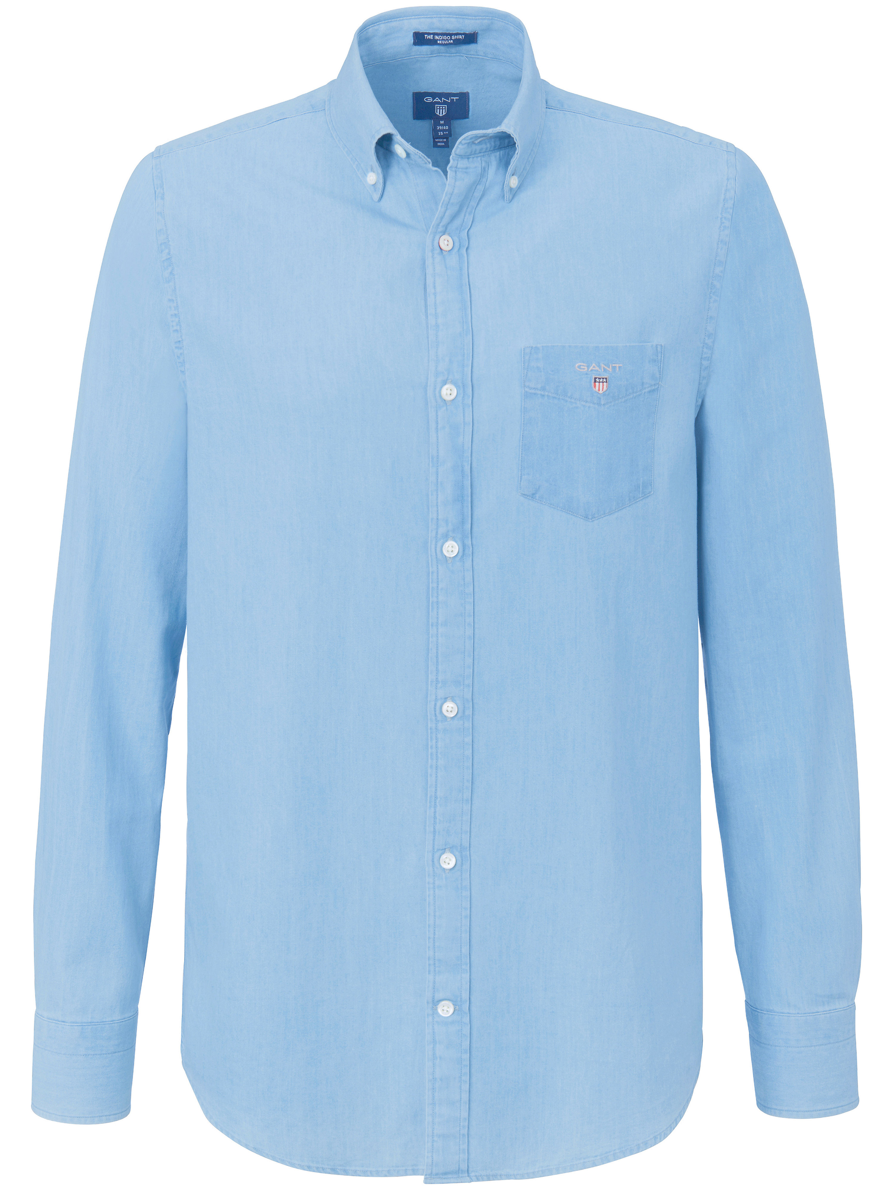 Jeansoverhemd Met Button Downkraag Van Gant Denim gant kopen in de aanbieding