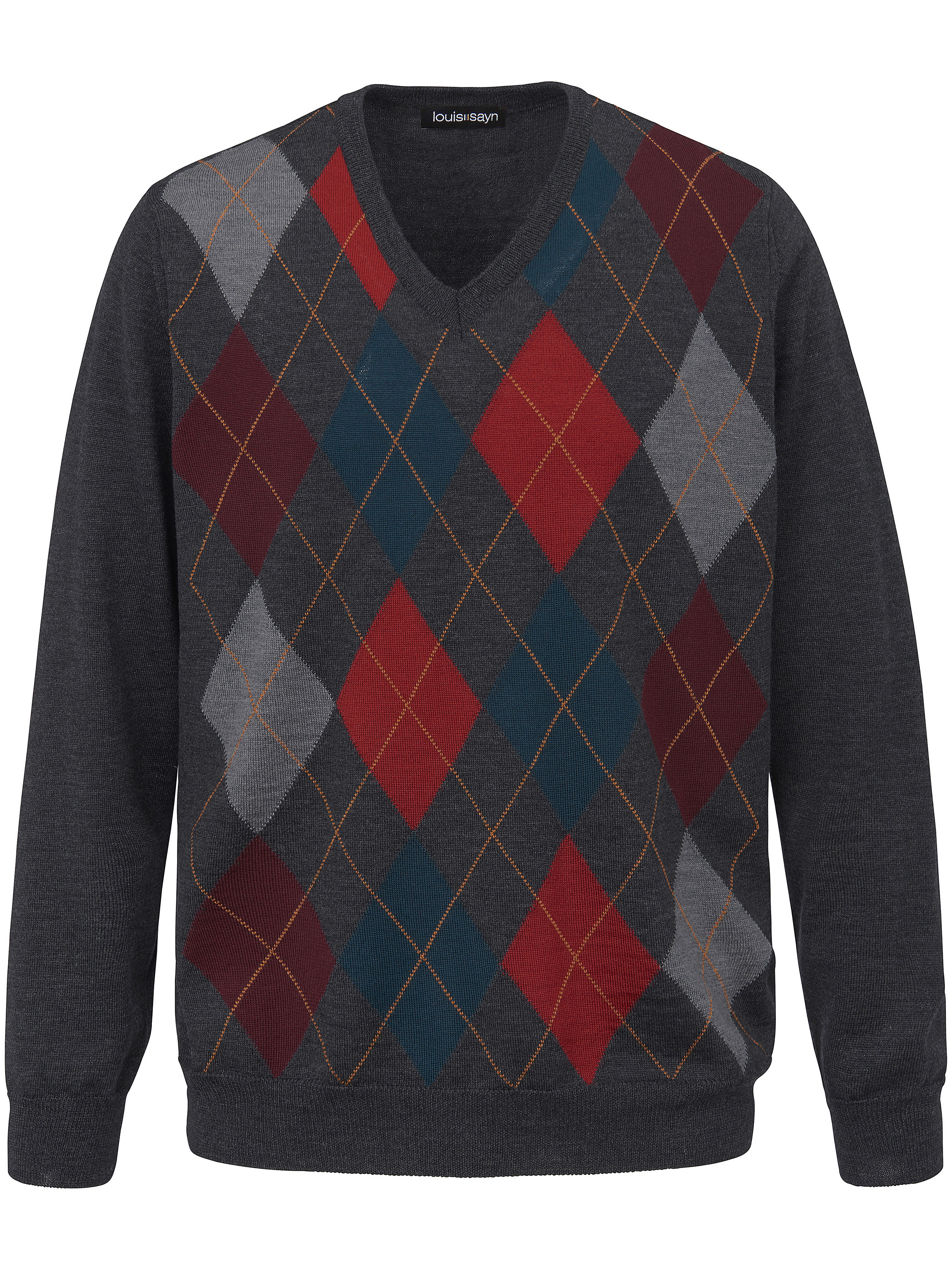 Le pull 100% laine vierge Louis Sayn gris taille 50