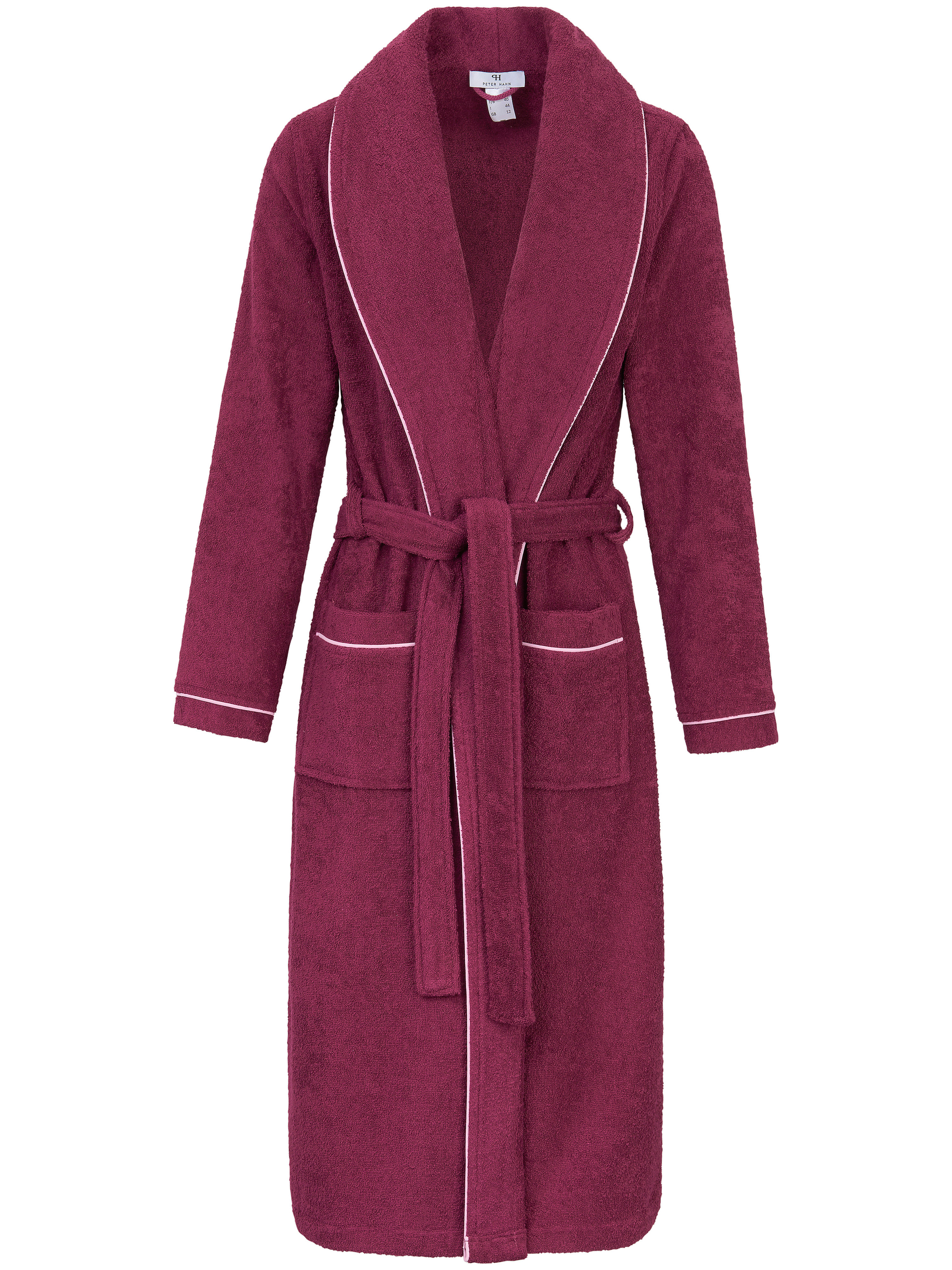 Badmantel Van Peter Hahn Paars peter hahn kopen in de aanbieding