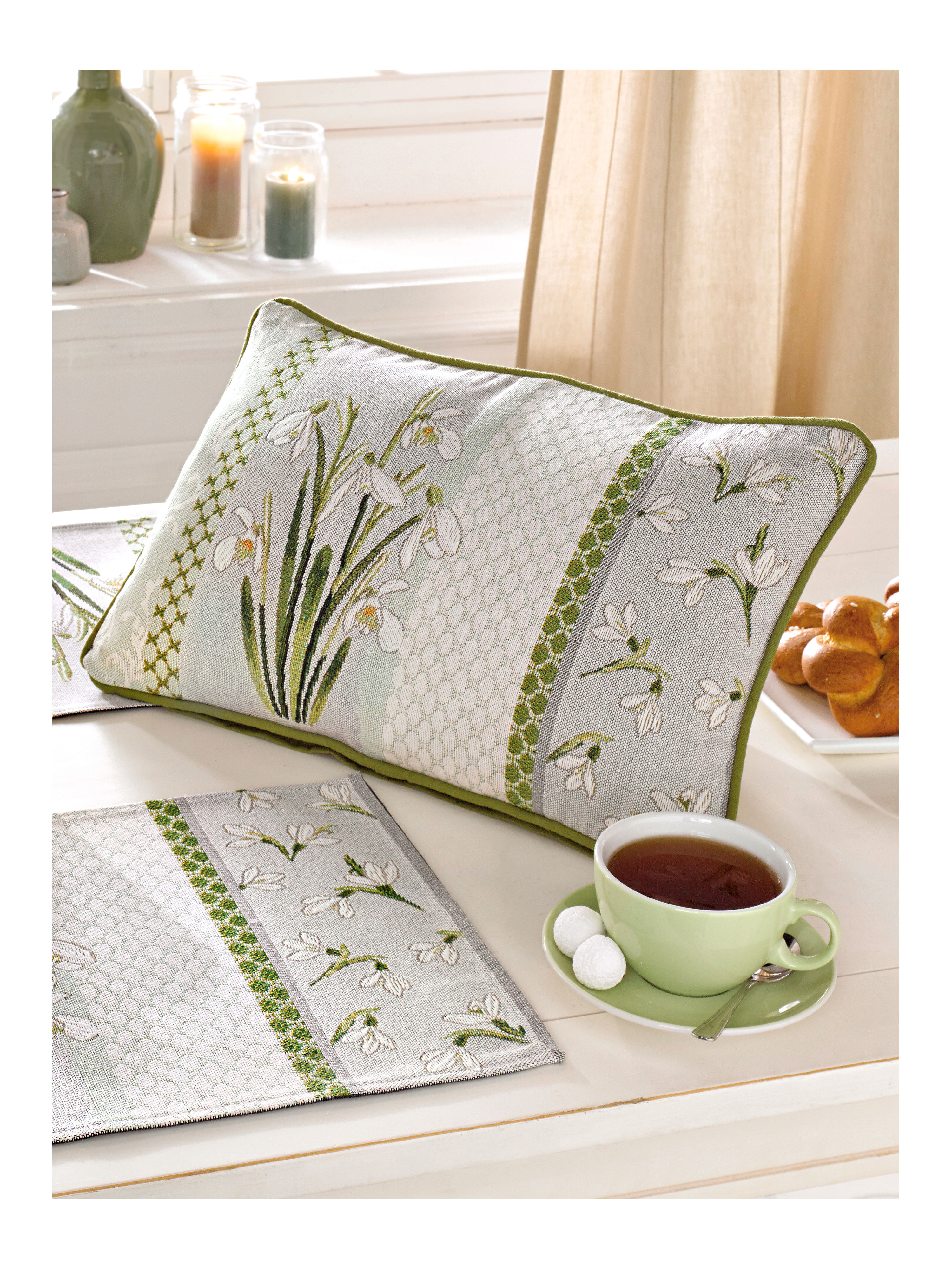 Kussen Van Sander Groen sander kopen in de aanbieding