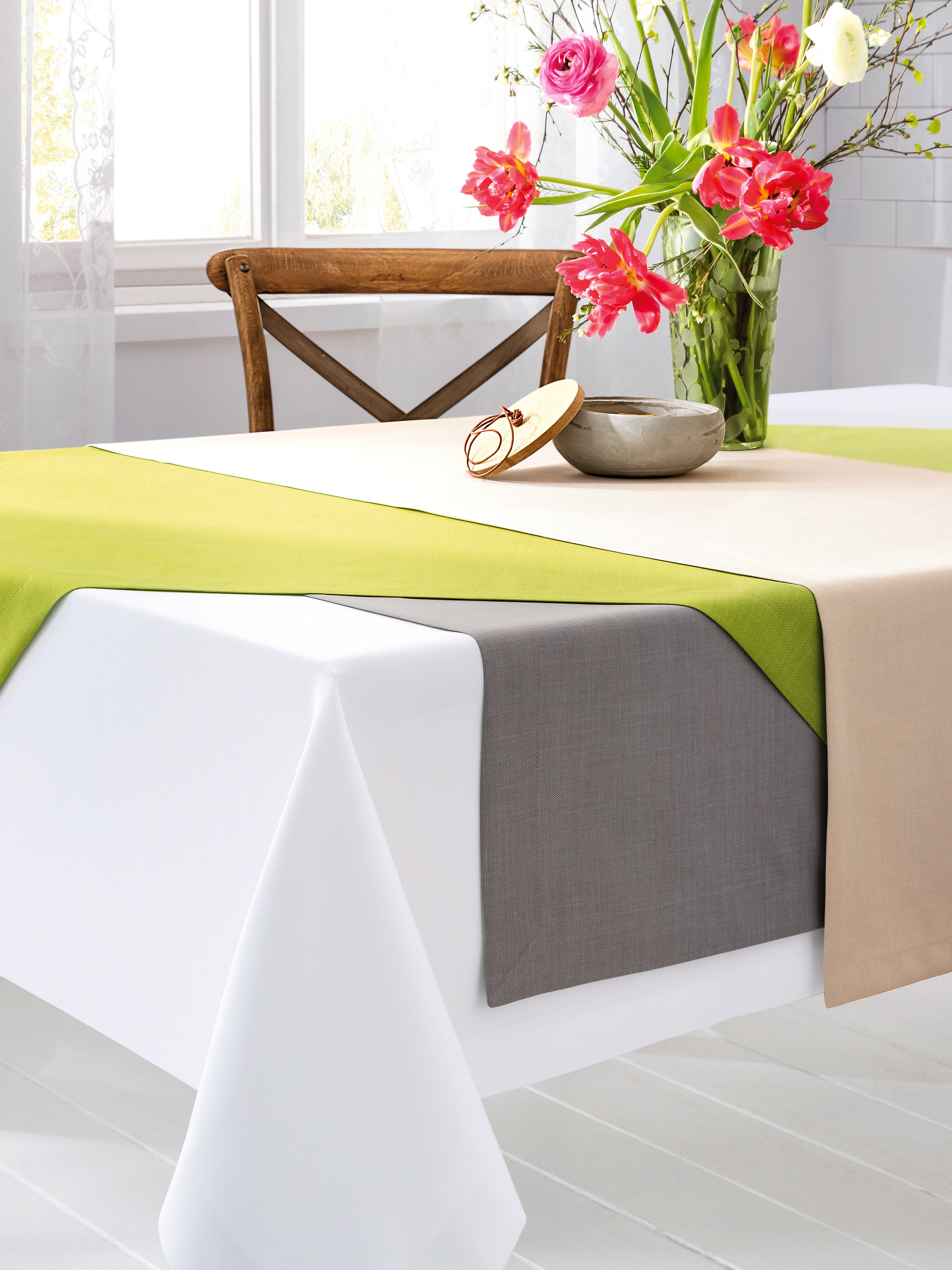 Topkleedje Ca 100X100Cm Van Sander Grijs sander kopen in de aanbieding