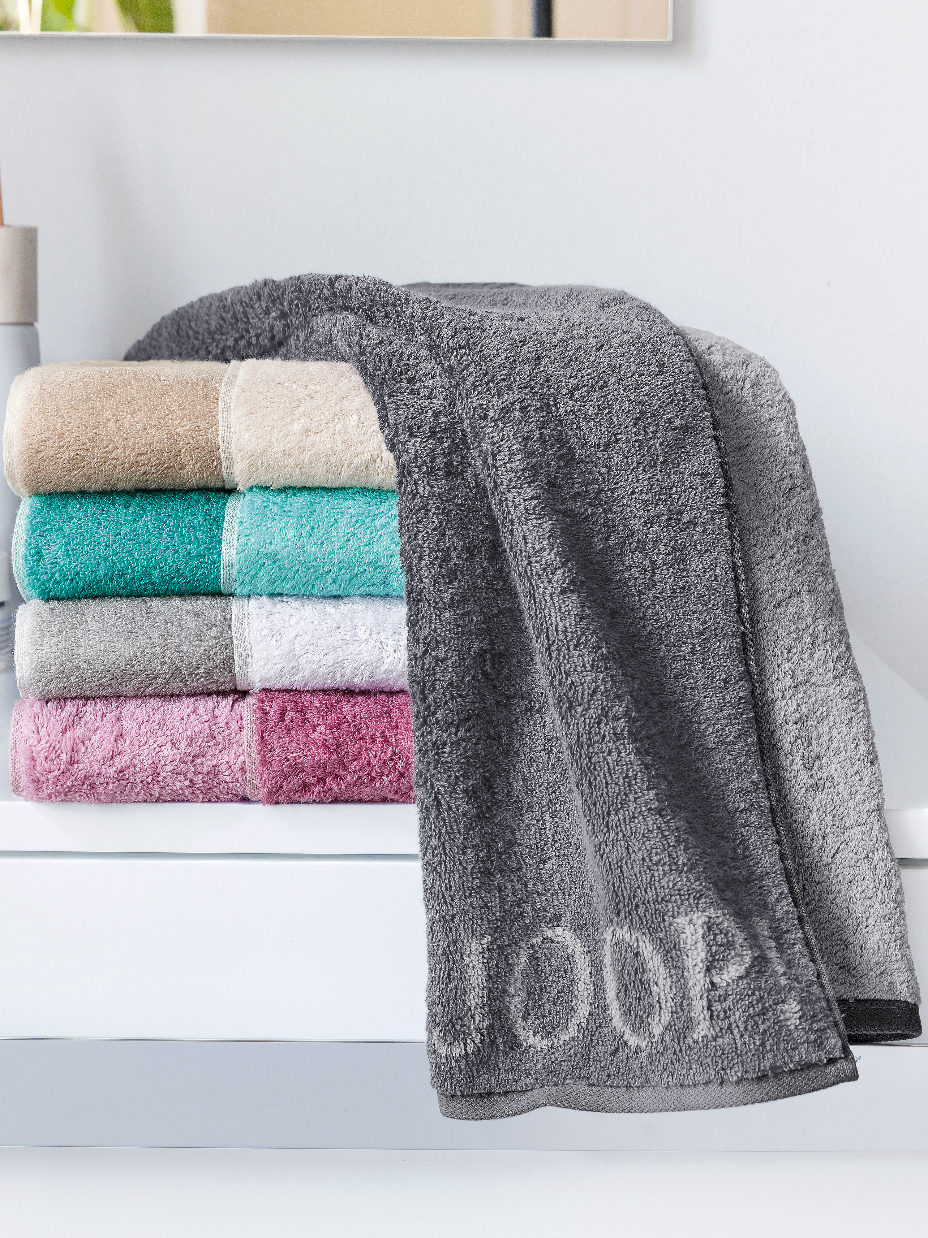 Gastendoekje Ca 30X50Cm Van Joop Turquoise joop kopen in de aanbieding