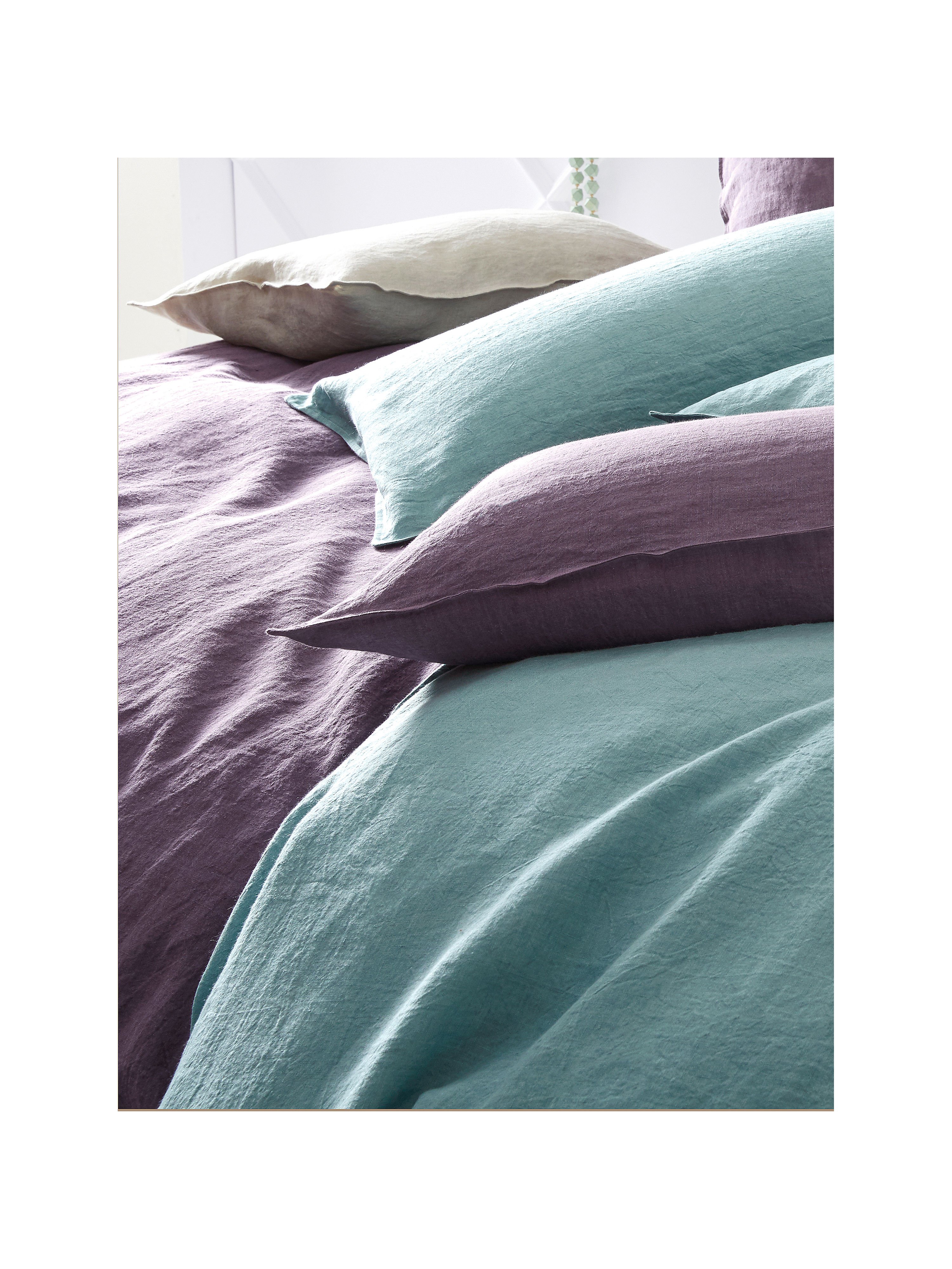 Dekbedovertrek Ca 135X200Cm Van Proflax Paars proflax kopen in de aanbieding