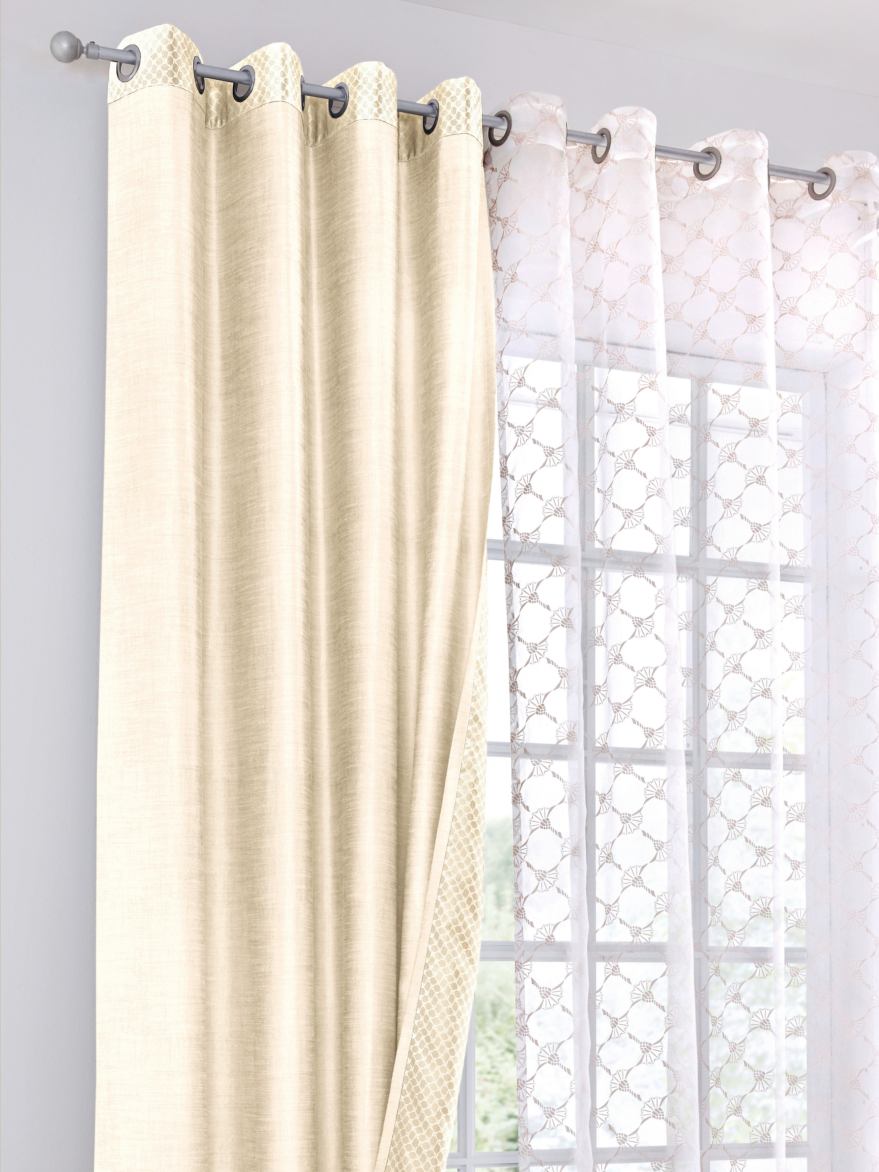 Gordijn Ca 140X250Cm Van Joop Beige joop kopen in de aanbieding Gordijn Ca 140X250Cm Van Joop Beige joop kopen in de aanbieding