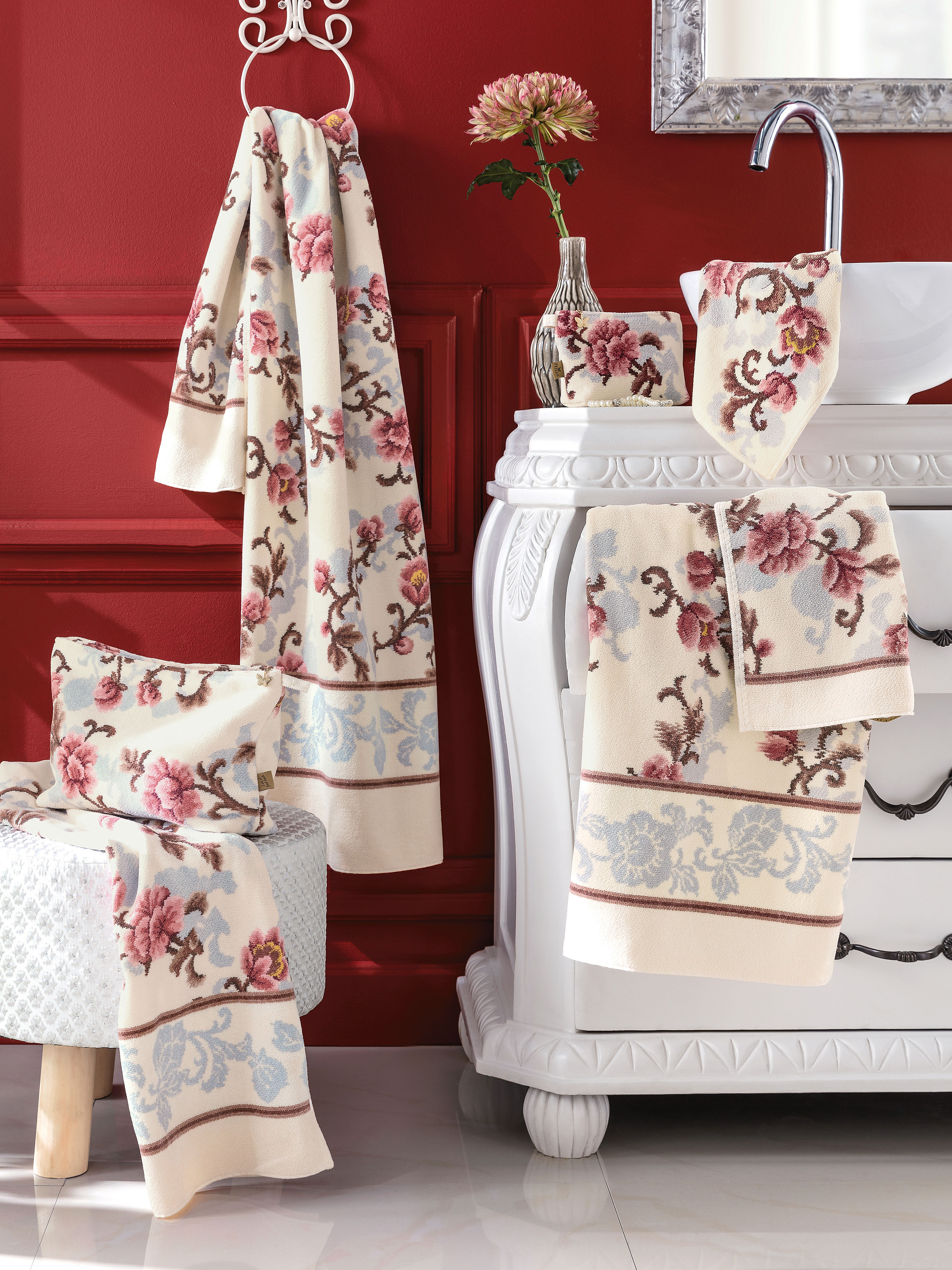 Douchelaken Ca 75X150Cm Van Feiler Beige feiler kopen in de aanbieding