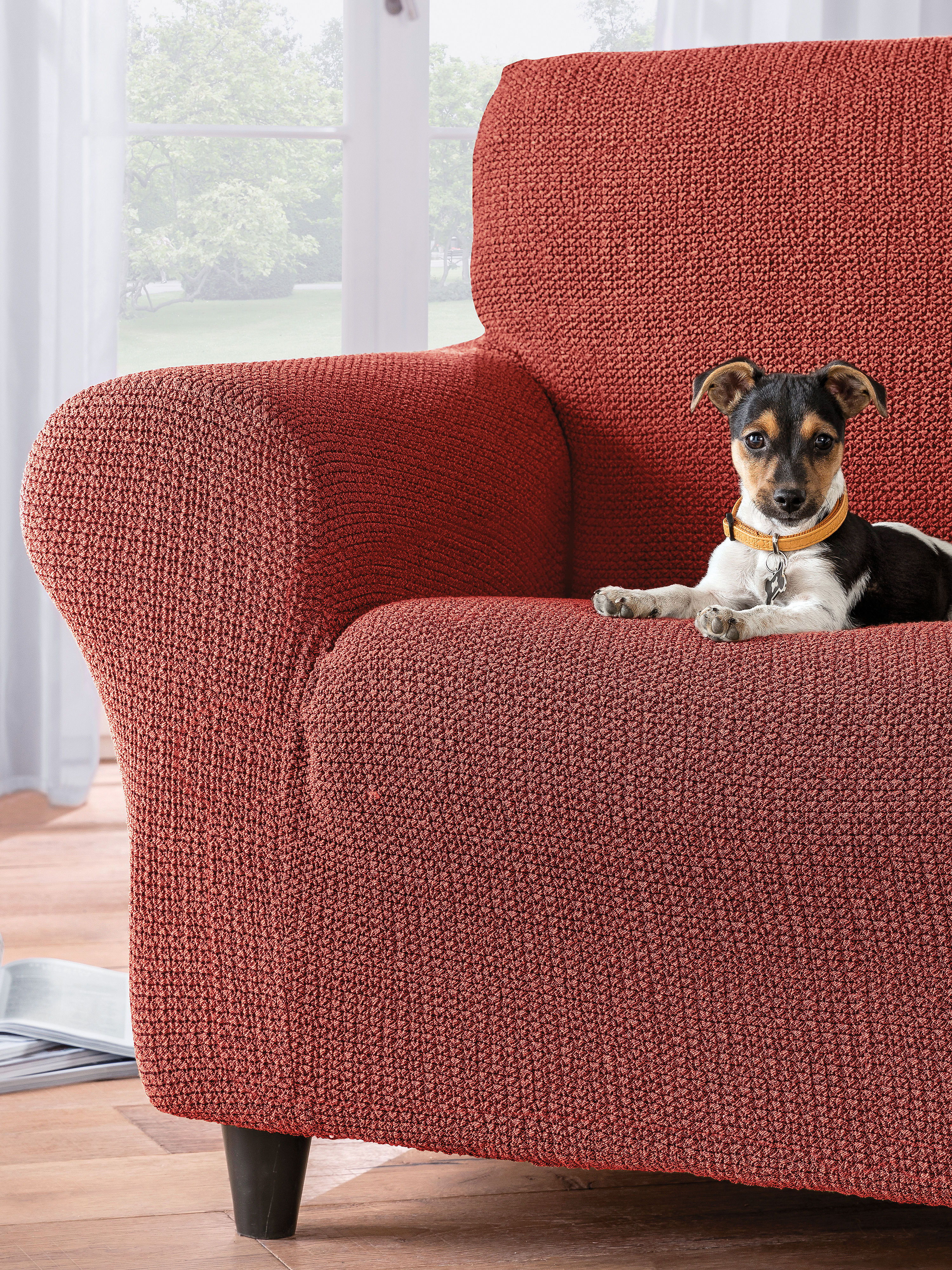 Bankhoes 3 Zits Ca 75 90Cm X 185 210Cm Hxb Van Peter Hahn Oranje peter hahn kopen in de aanbieding