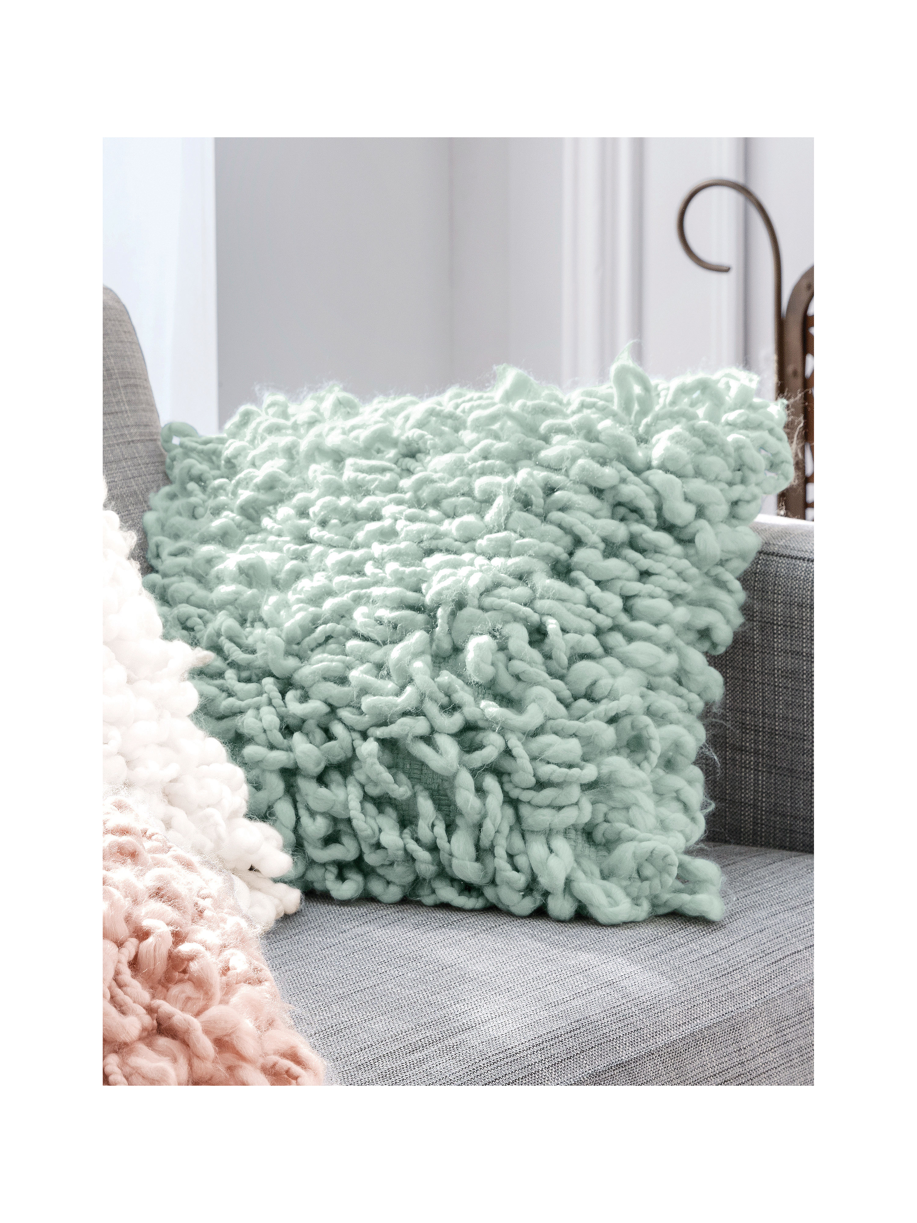 Kremer Kussen Ca 45X45Cm Van Kas Turquoise kremer kopen in de aanbieding Kremer Kussen Ca 45X45Cm Van Kas Turquoise kremer kopen in de aanbieding