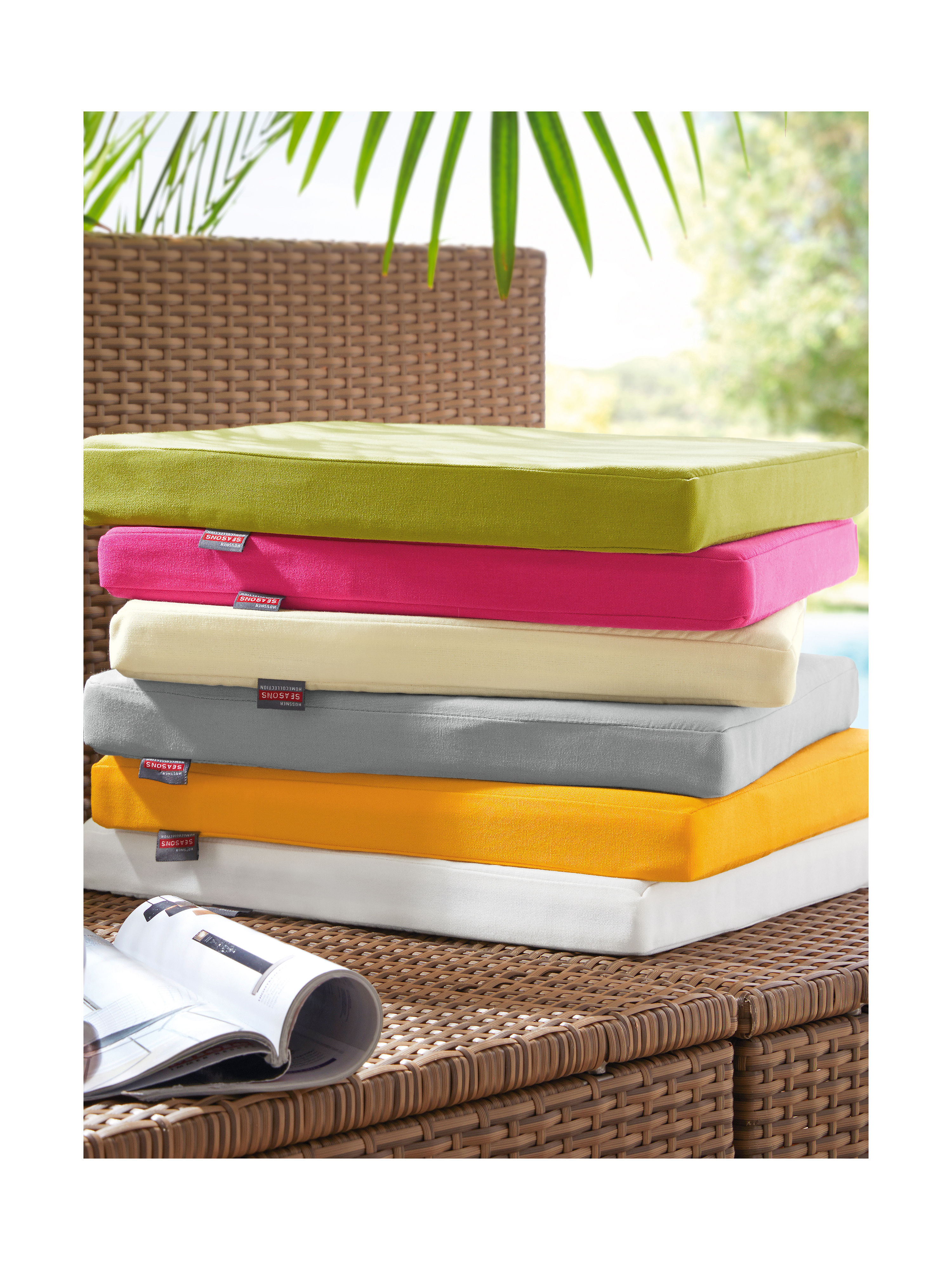 Zitkussen Ca 40X40 Cm Van Hossner Groen hossner kopen in de aanbieding