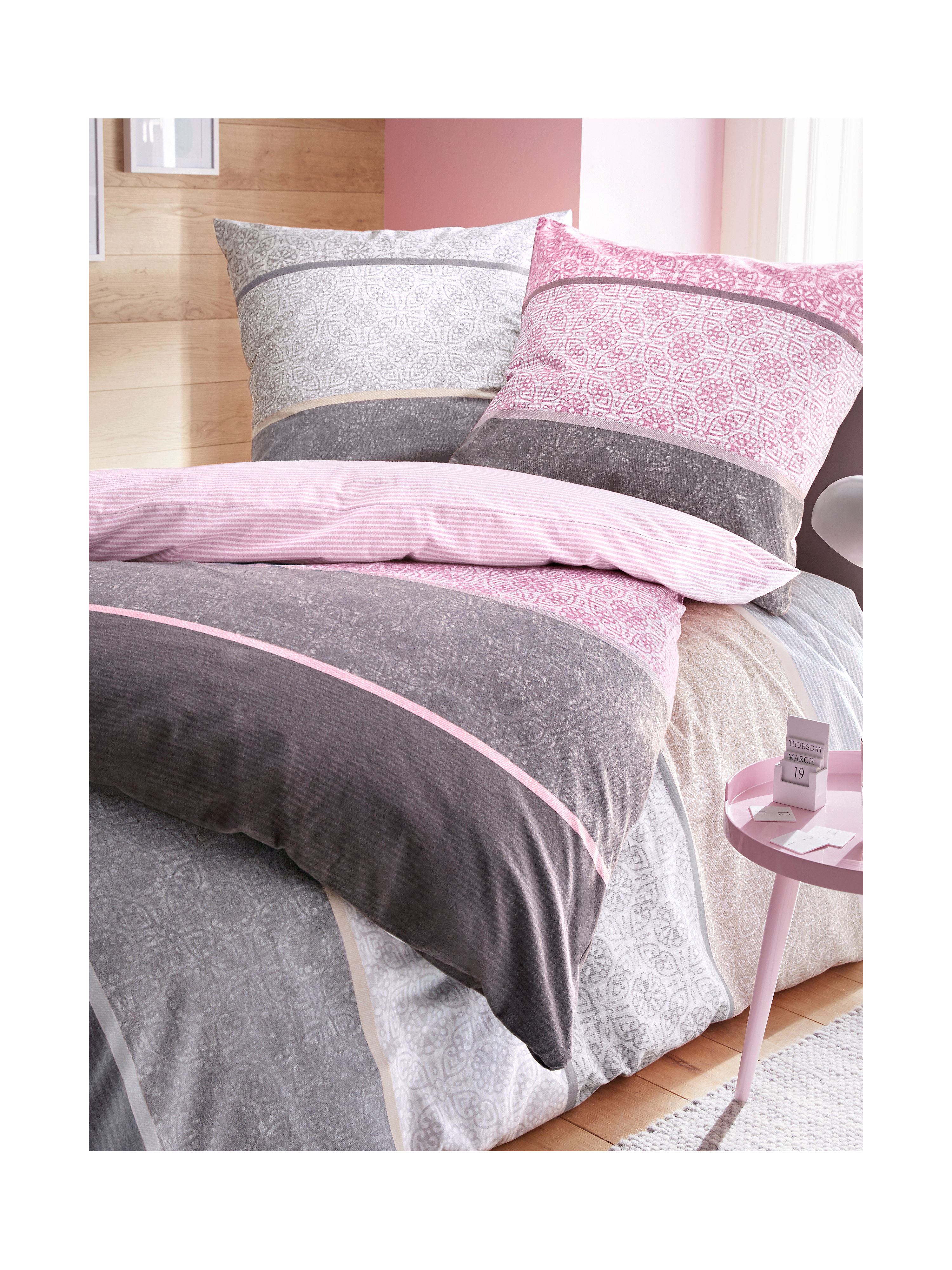 2 Delige Overtrekset Ca 135X200Cm Van Janine Grijs janine kopen in de aanbieding