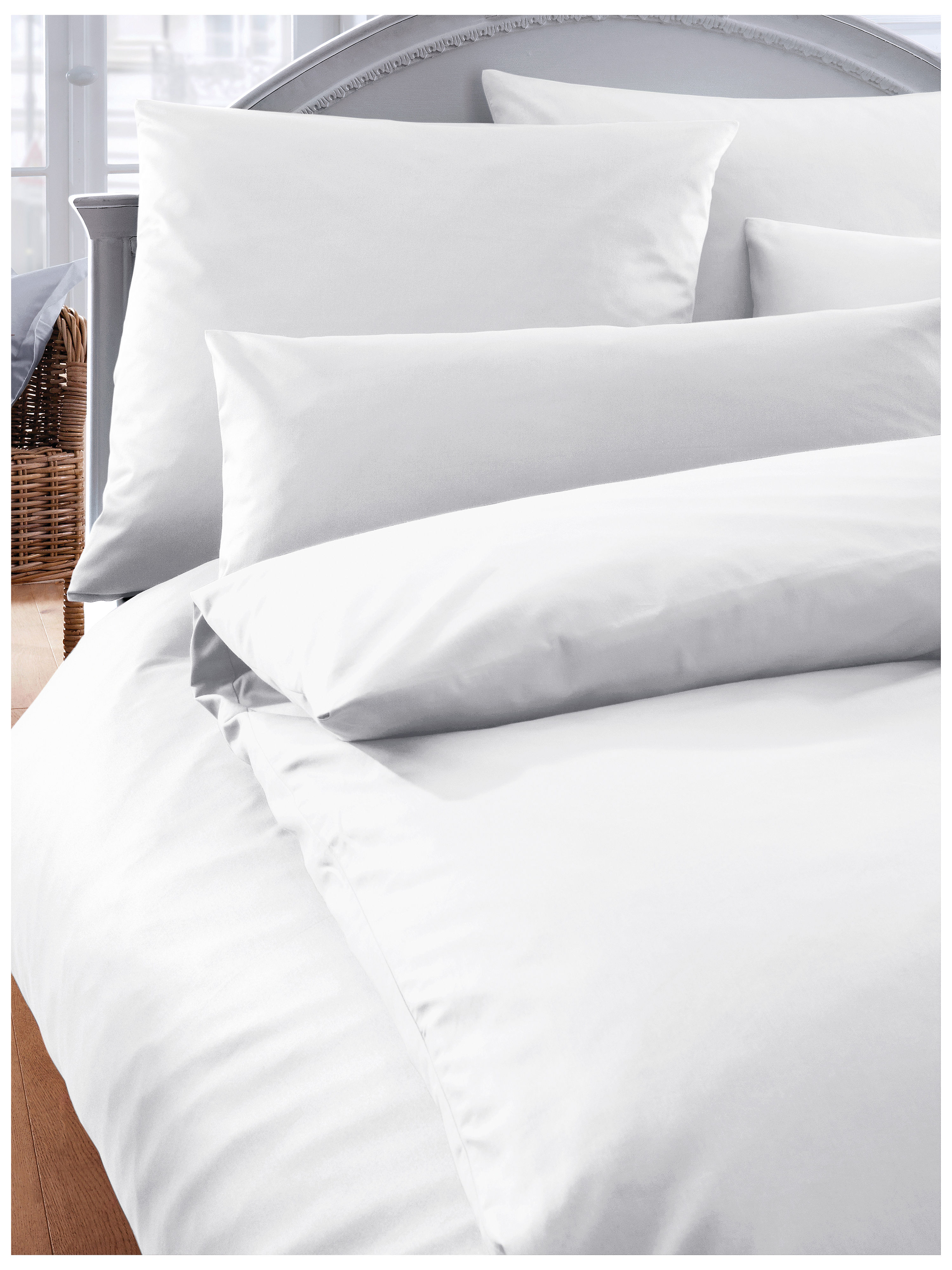 Dekbedovertrek Ca 155X200Cm Van Curt Bauer Wit curt bauer kopen in de aanbieding