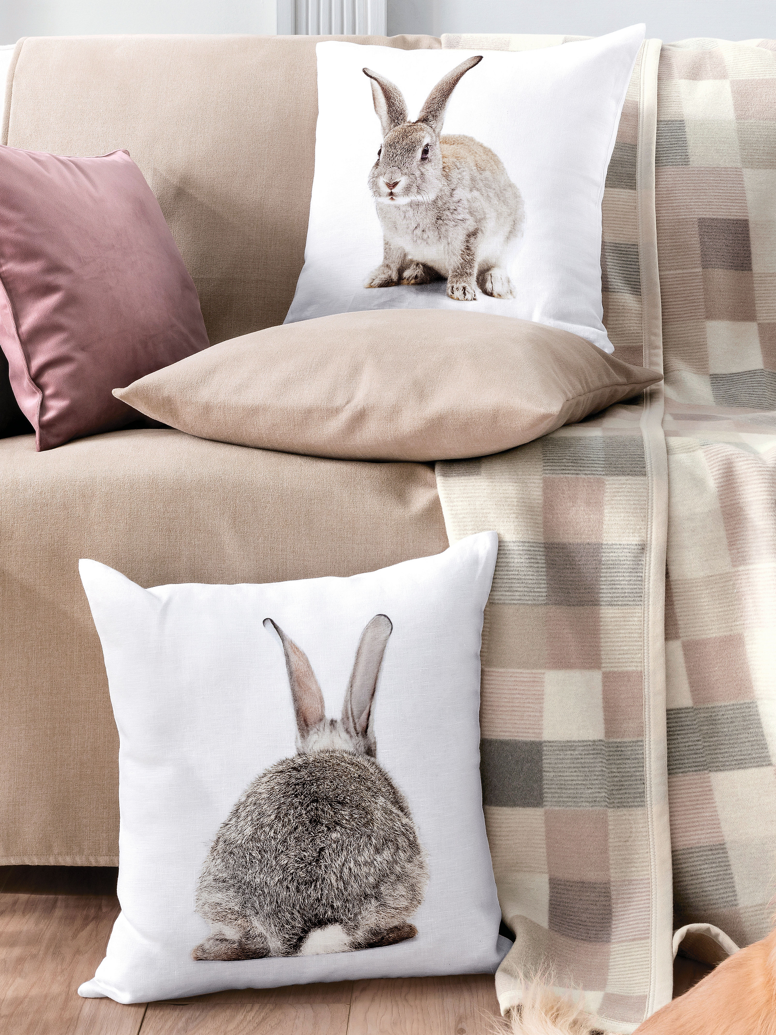 Kussenovetrek Van Sander Beige sander kopen in de aanbieding