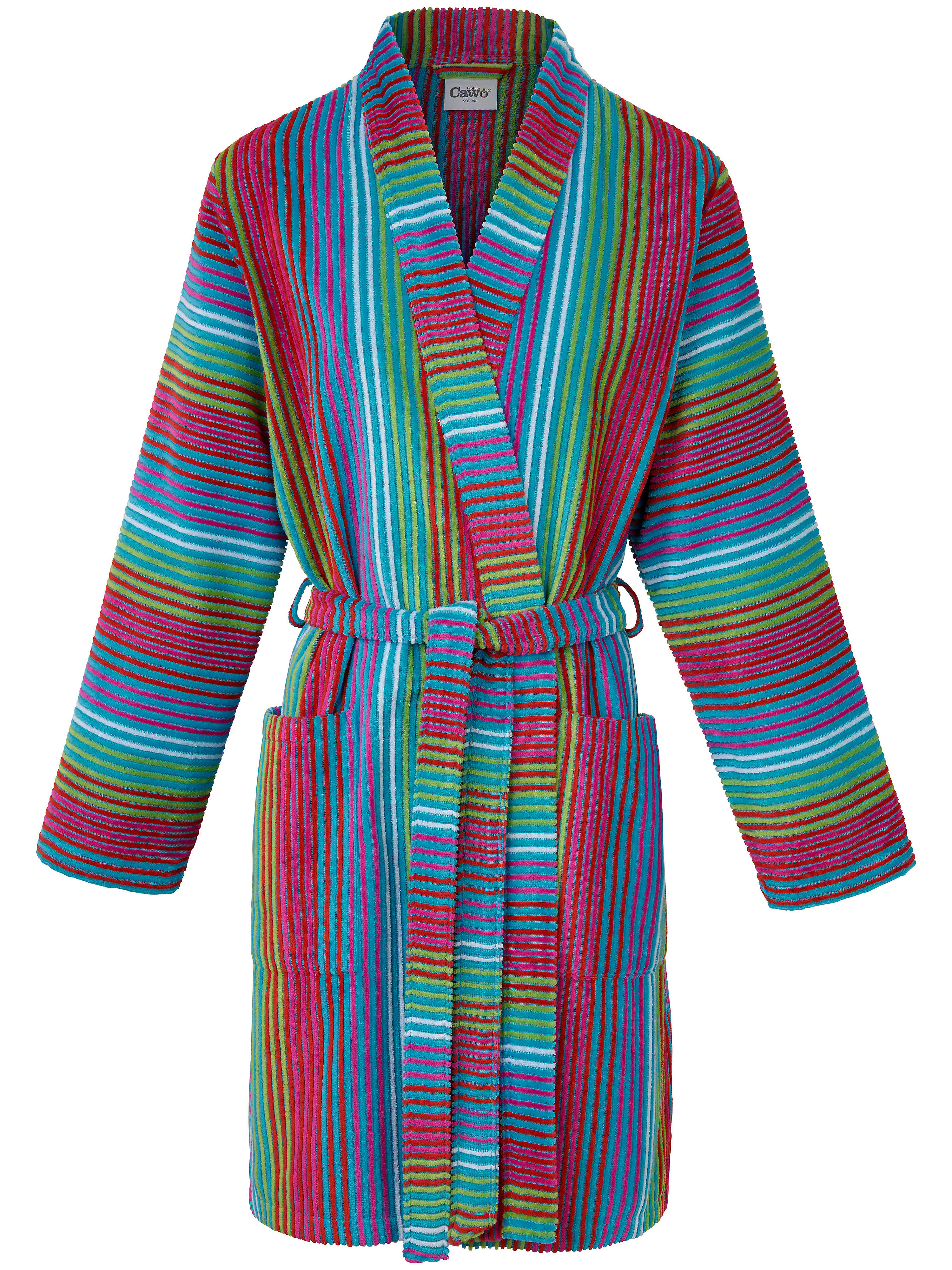 Badjas Van Cawo Multicolour cawo kopen in de aanbieding