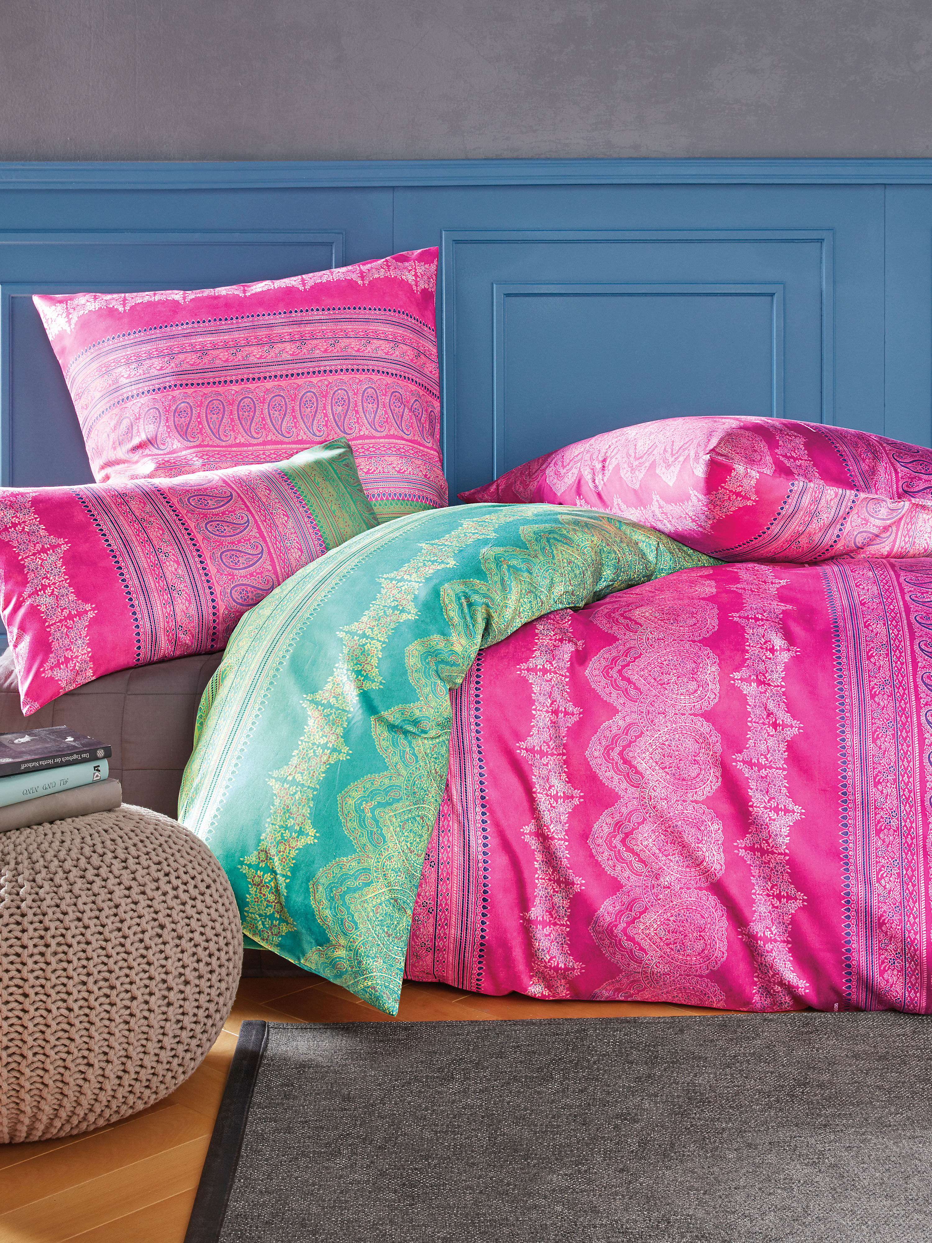 2 Delige Overtrekset Ca 155X220Cm Van Bassetti Multicolour bassetti kopen in de aanbieding