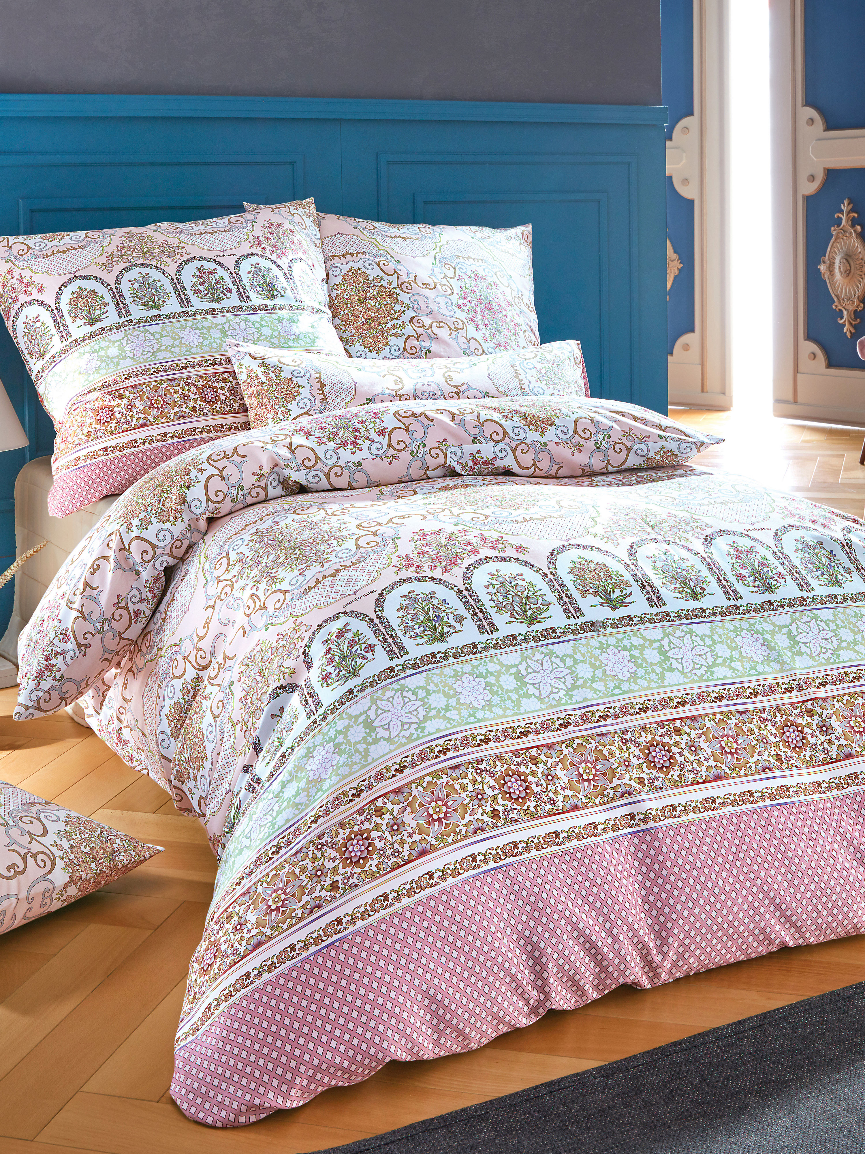 2 Delige Overtrekset Van Bassetti Beige bassetti kopen in de aanbieding