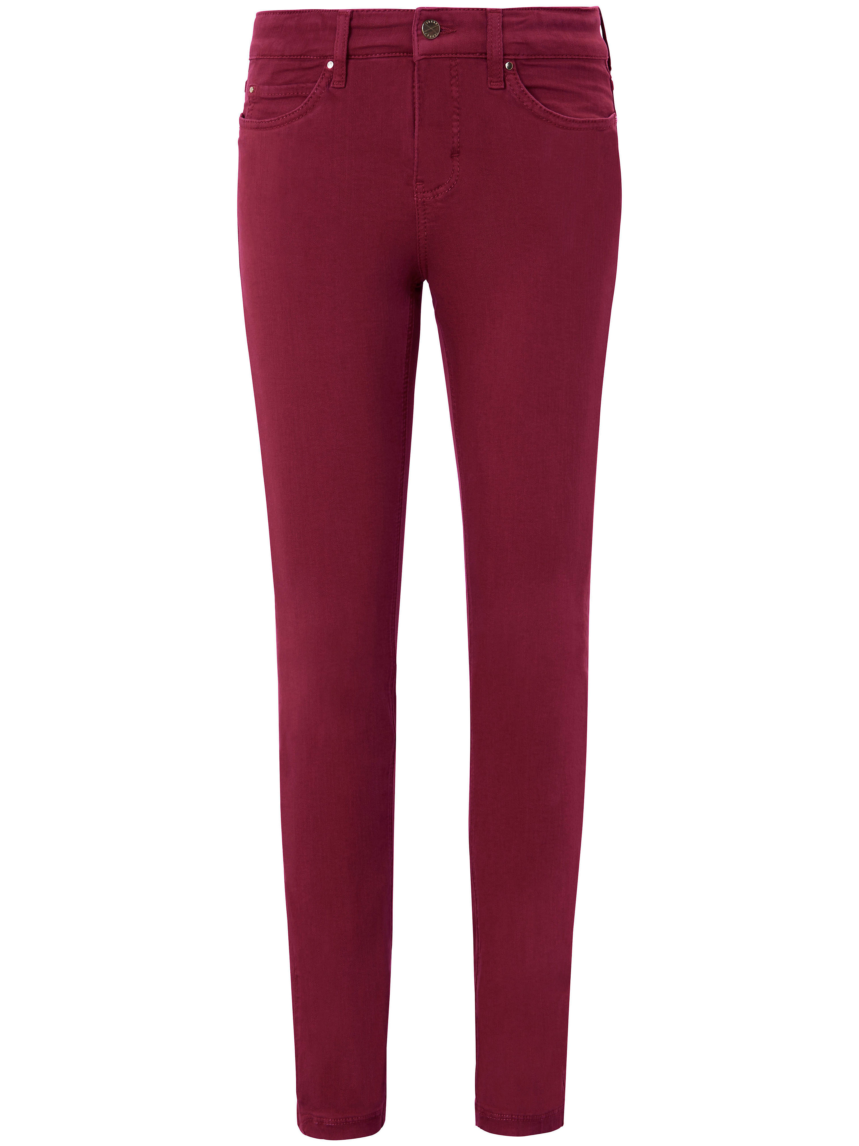 Jeans Model Dream Skinny Lengte 28 Inch Van Mac Rood mac kopen in de aanbieding