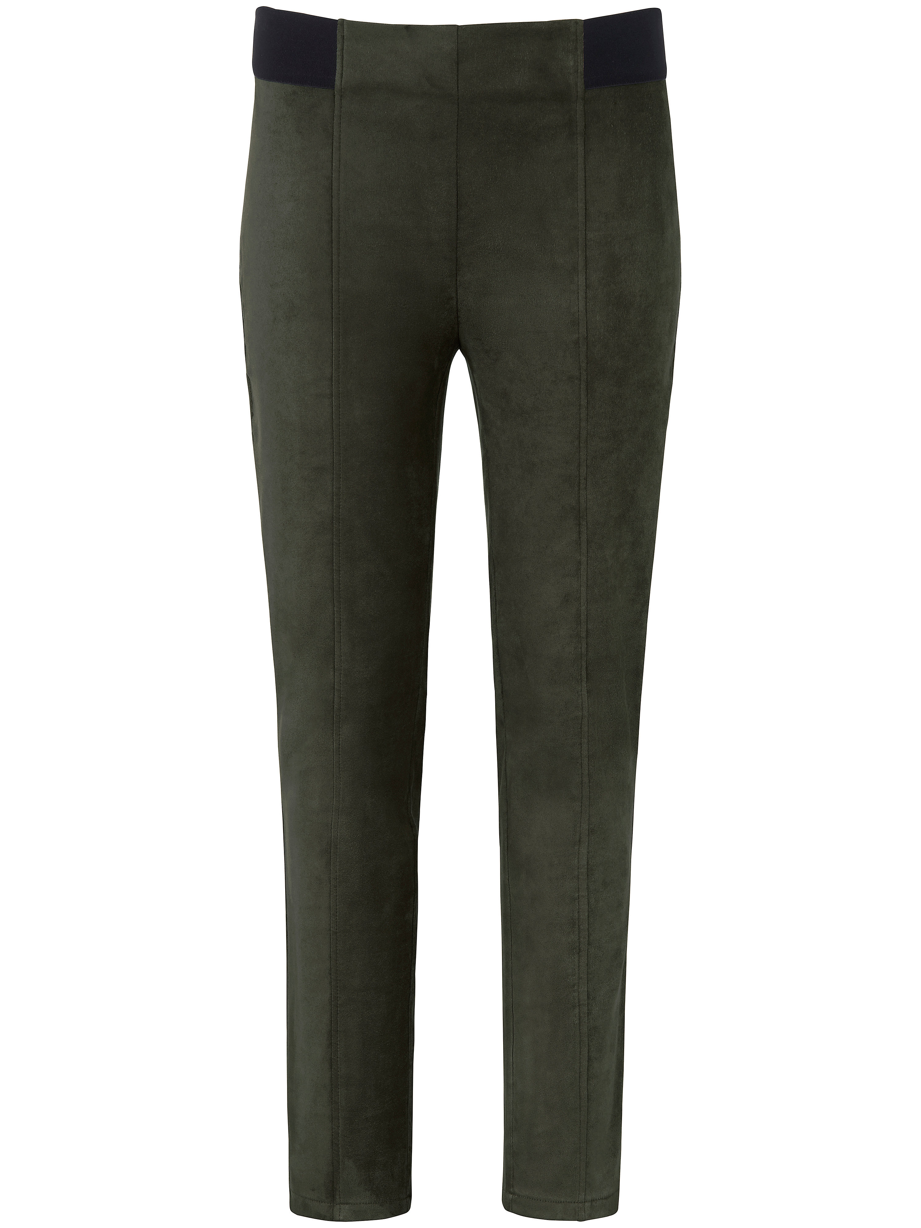 Le pantalon longueur chevilles coupe Sylvia Peter Hahn vert taille 50