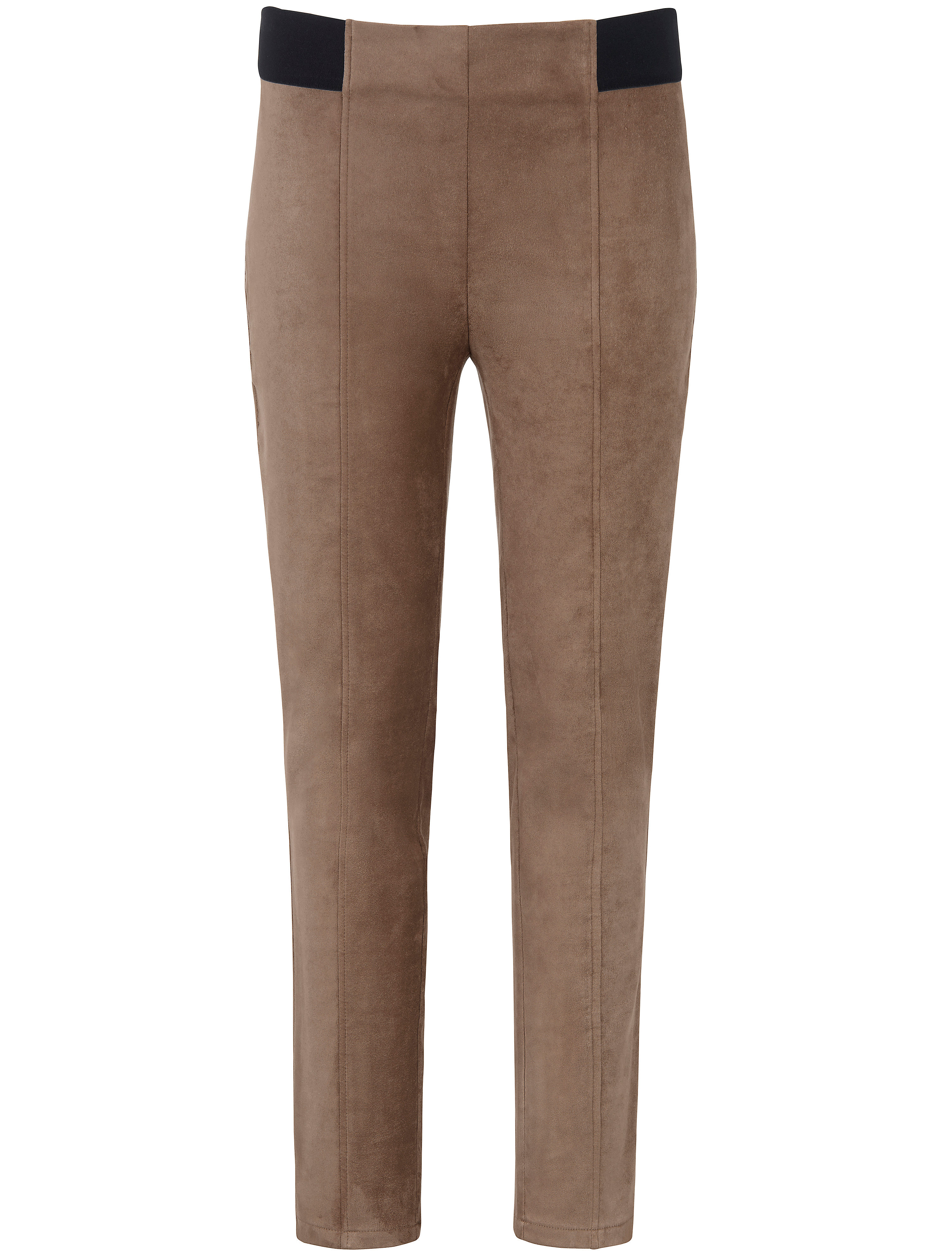 Le pantalon longueur chevilles coupe Sylvia Peter Hahn beige taille 50