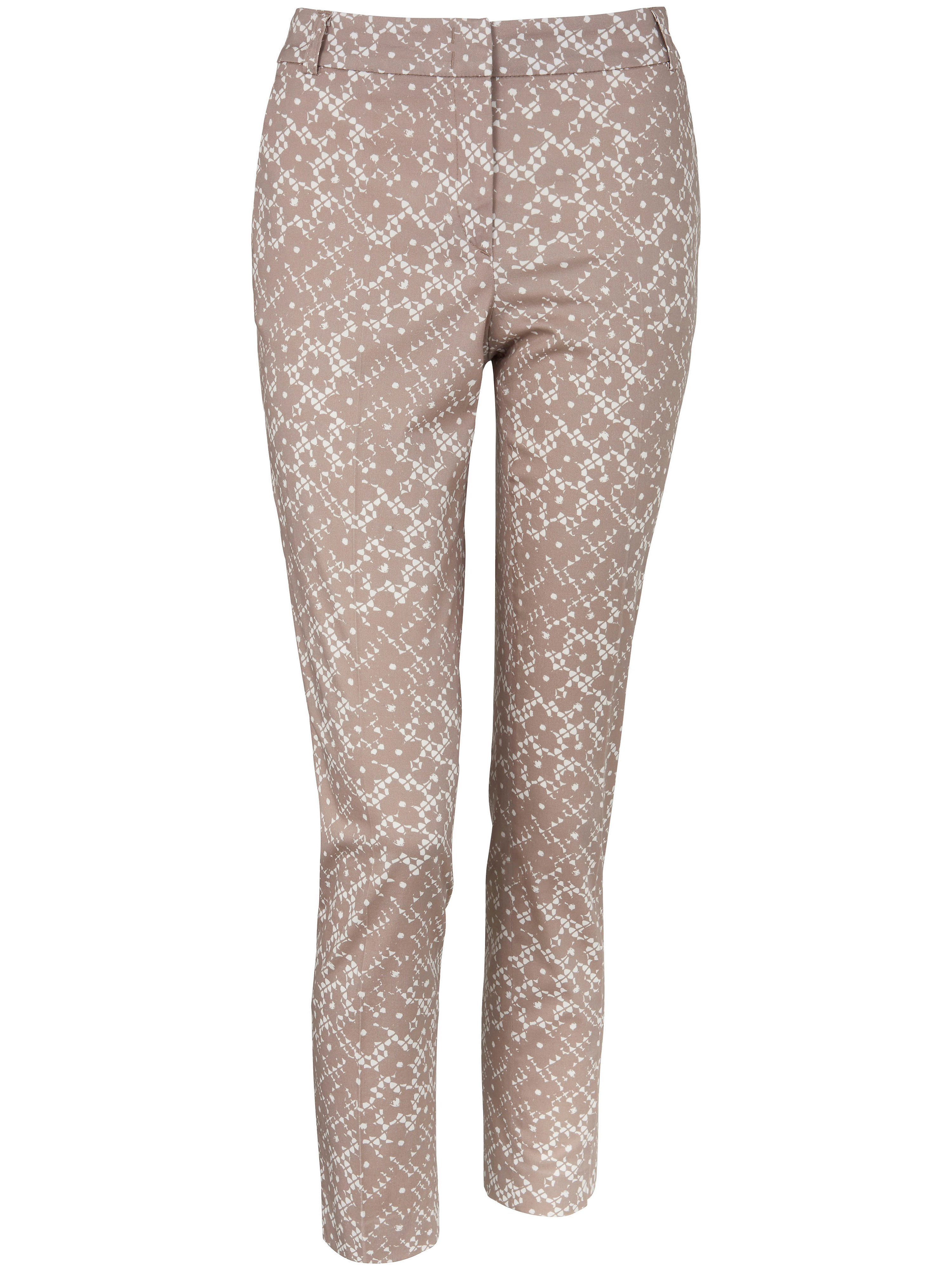 Le pantalon chevilles imprimé, coupe BARBARA Peter Hahn multicolore taille 50